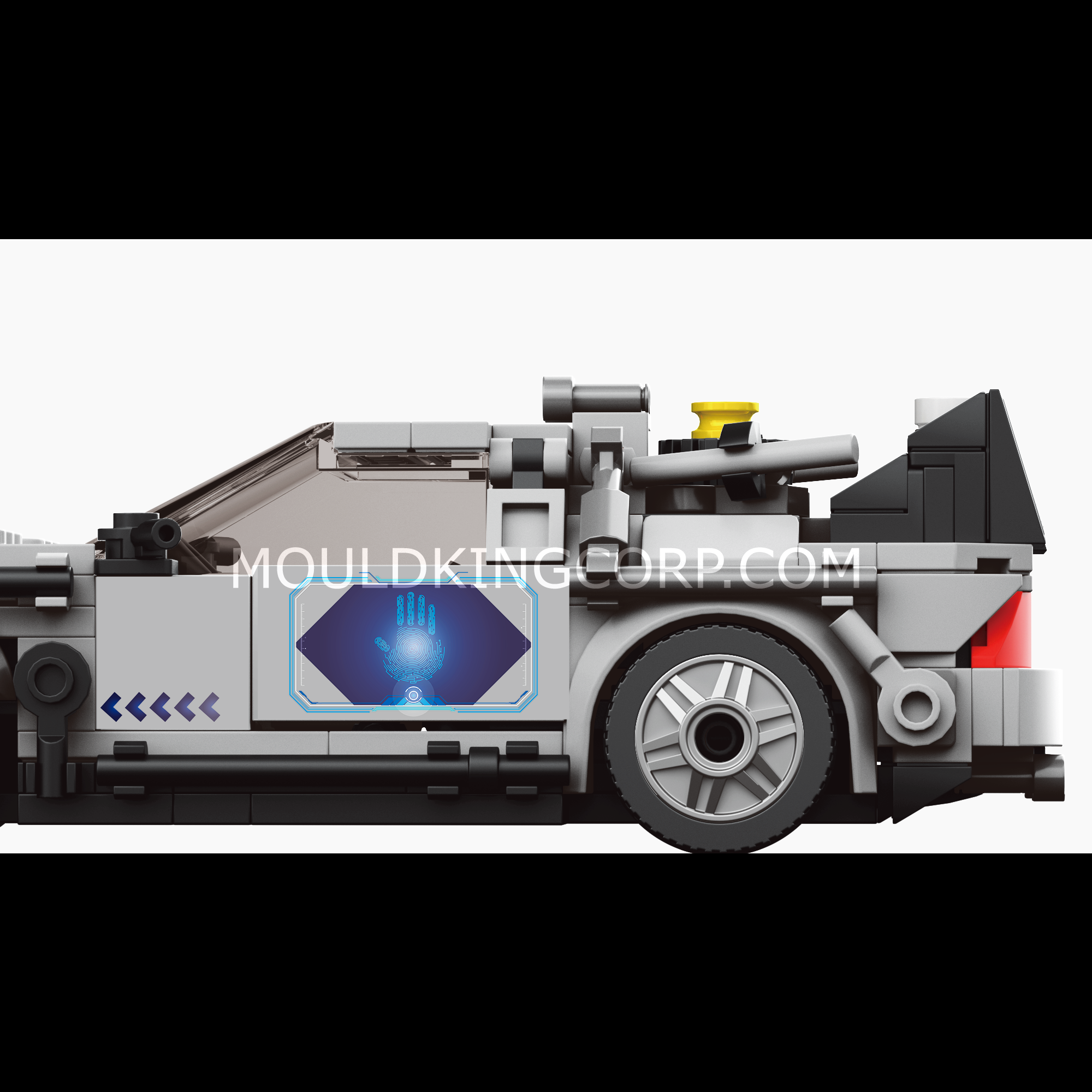 27019 DeLorean Time Machine Model Car to Build | 392 PCS | Building Blocks Set - Image 4 of 6 | TheBrickTube