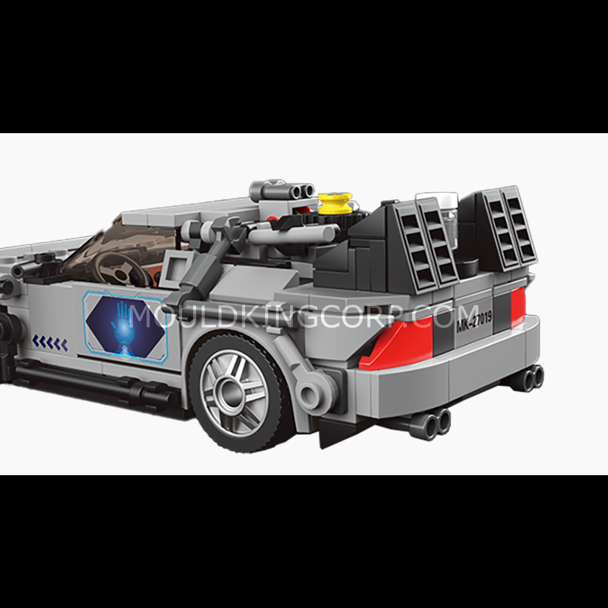 27019 DeLorean Time Machine Model Car to Build | 392 PCS | Building Blocks Set - Image 5 of 6 | TheBrickTube
