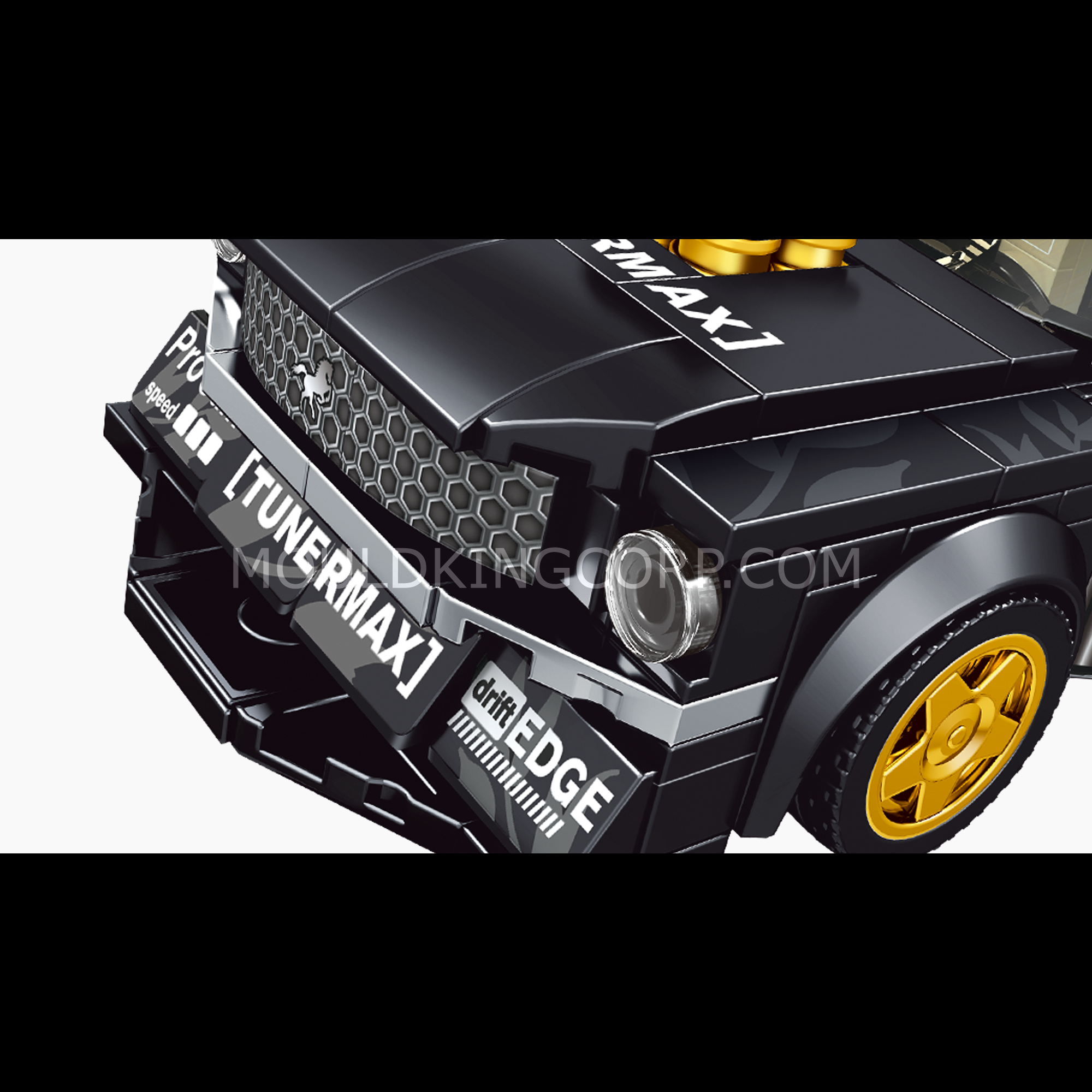 27024S No. 1965 Mustang Car Model Building Set | 414 Pcs - Image 2 of 6 | TheBrickTube