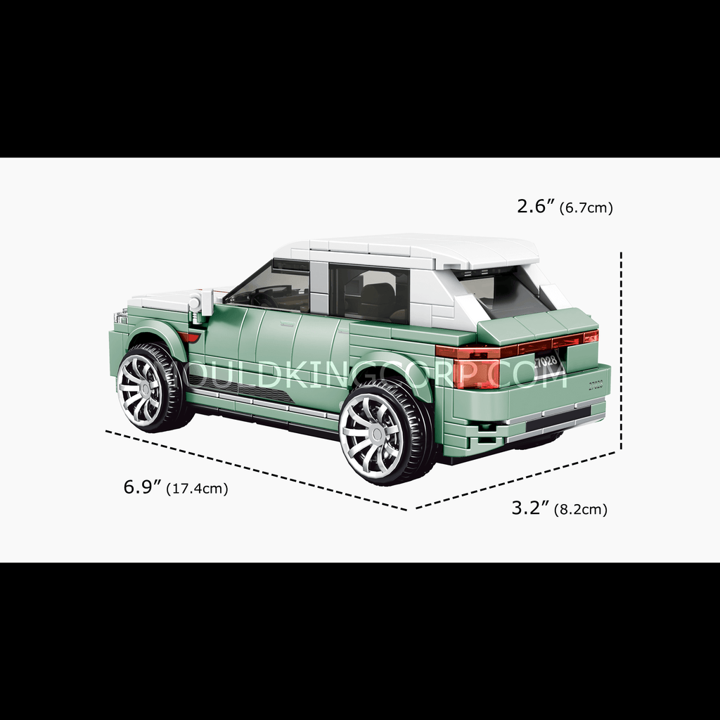 27028 E-HS9 Car Model Building Set | 436 PCS - Image 6 of 6 | TheBrickTube