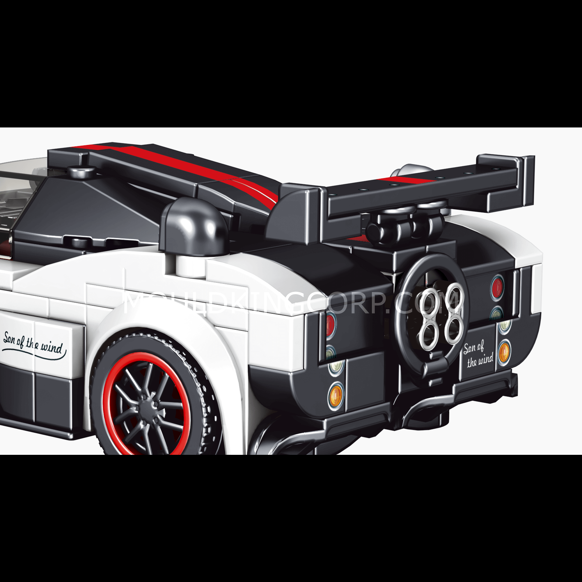27030 Zoda Sports Car Model Building Kit | 374 PCS | Building Blocks Set - Image 5 of 6 | TheBrickTube