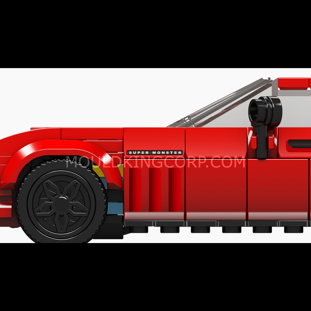27034S Corvette Sports Car Model Building Set | 371 Pcs - Image 3 of 6 | TheBrickTube