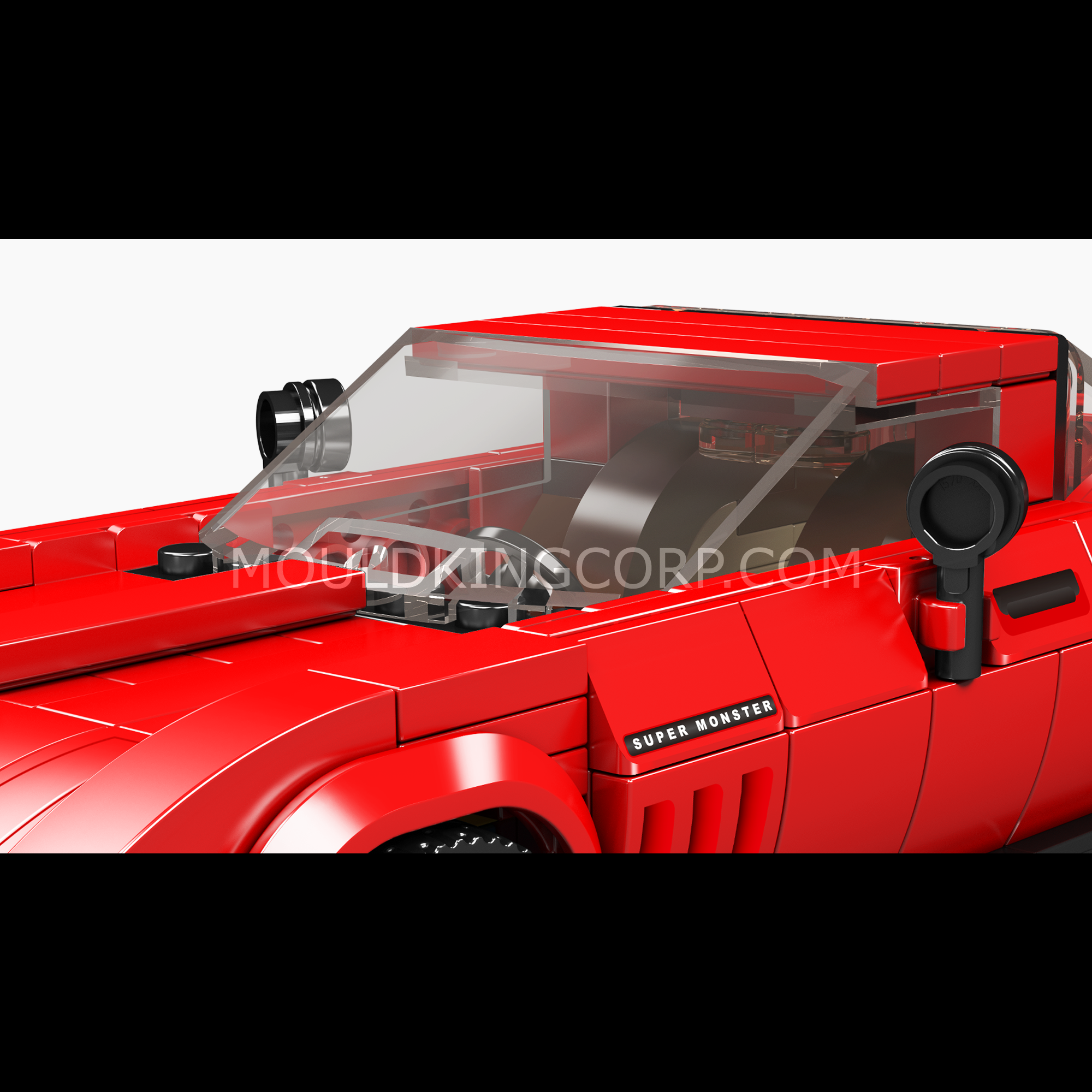 27034S Corvette Sports Car Model Building Set | 371 Pcs - Image 4 of 6 | TheBrickTube