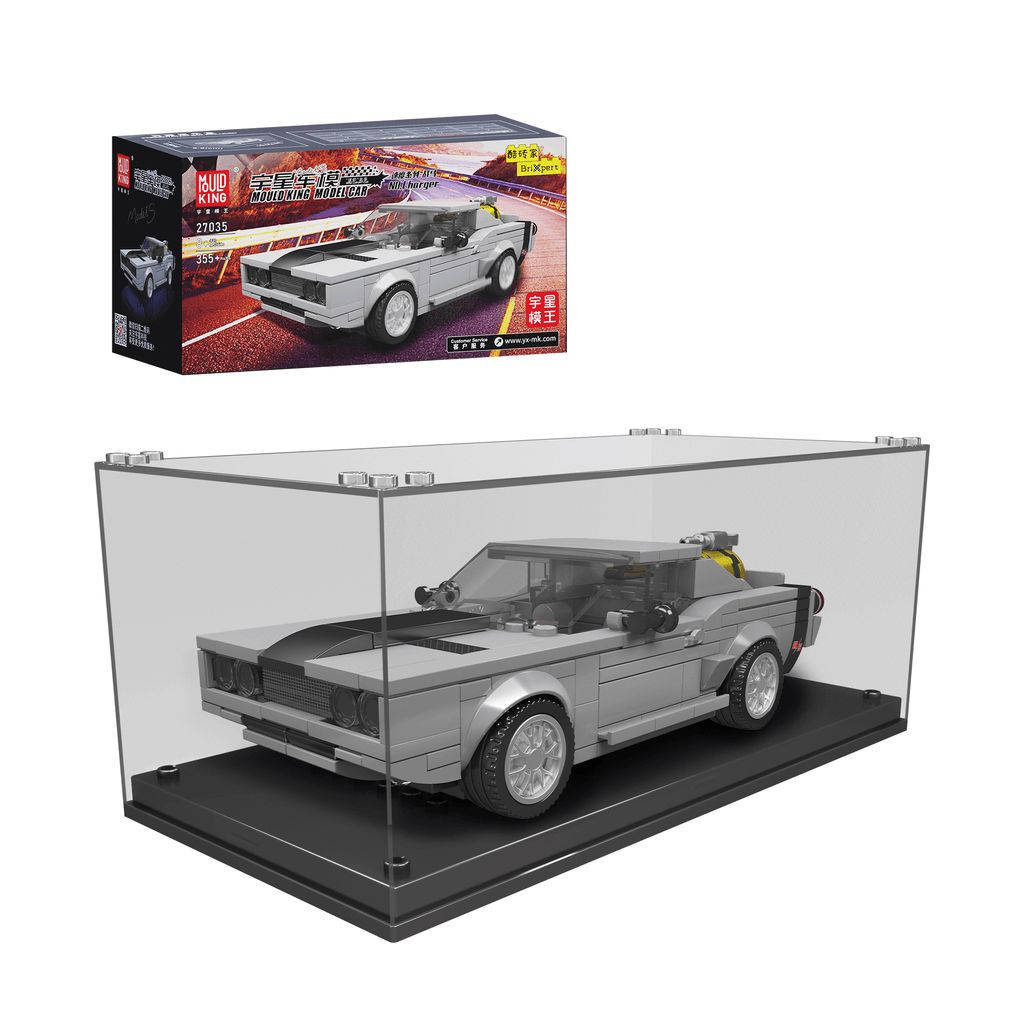 27035 Charger Muscle Car Model Building Set | 355 PCS - Main Image | TheBrickTube