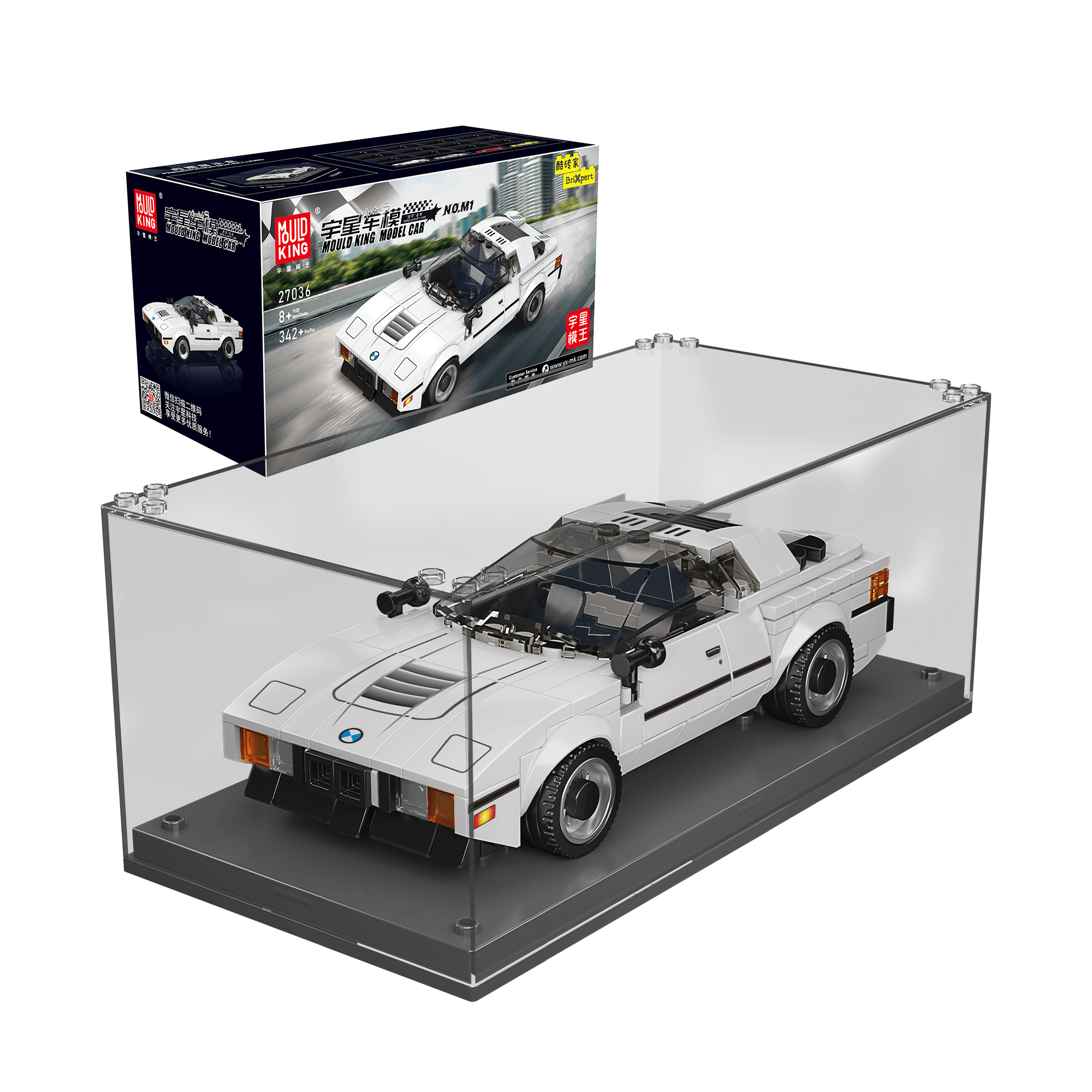 27036 M1 Sports Car Model Building Set | 342 PCS - Main Image | TheBrickTube