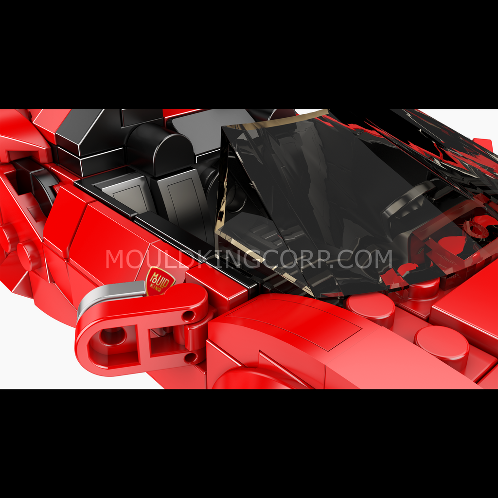 27041 F8 Supercar Model Building Set | 332 PCS - Image 3 of 6 | TheBrickTube