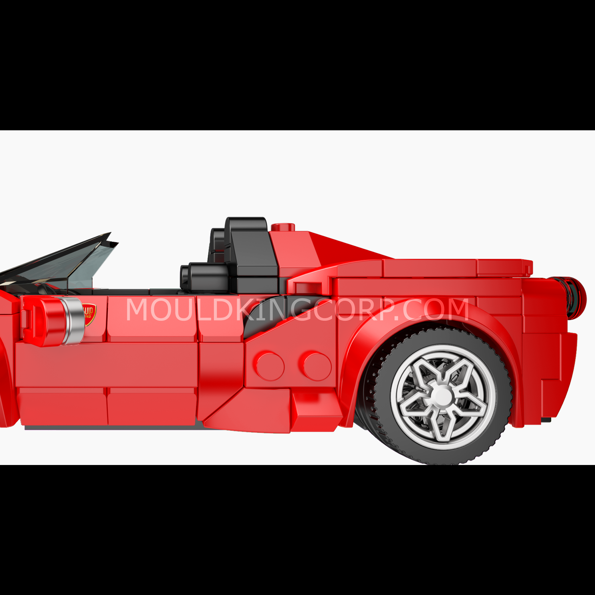 27041 F8 Supercar Model Building Set | 332 PCS - Image 4 of 6 | TheBrickTube