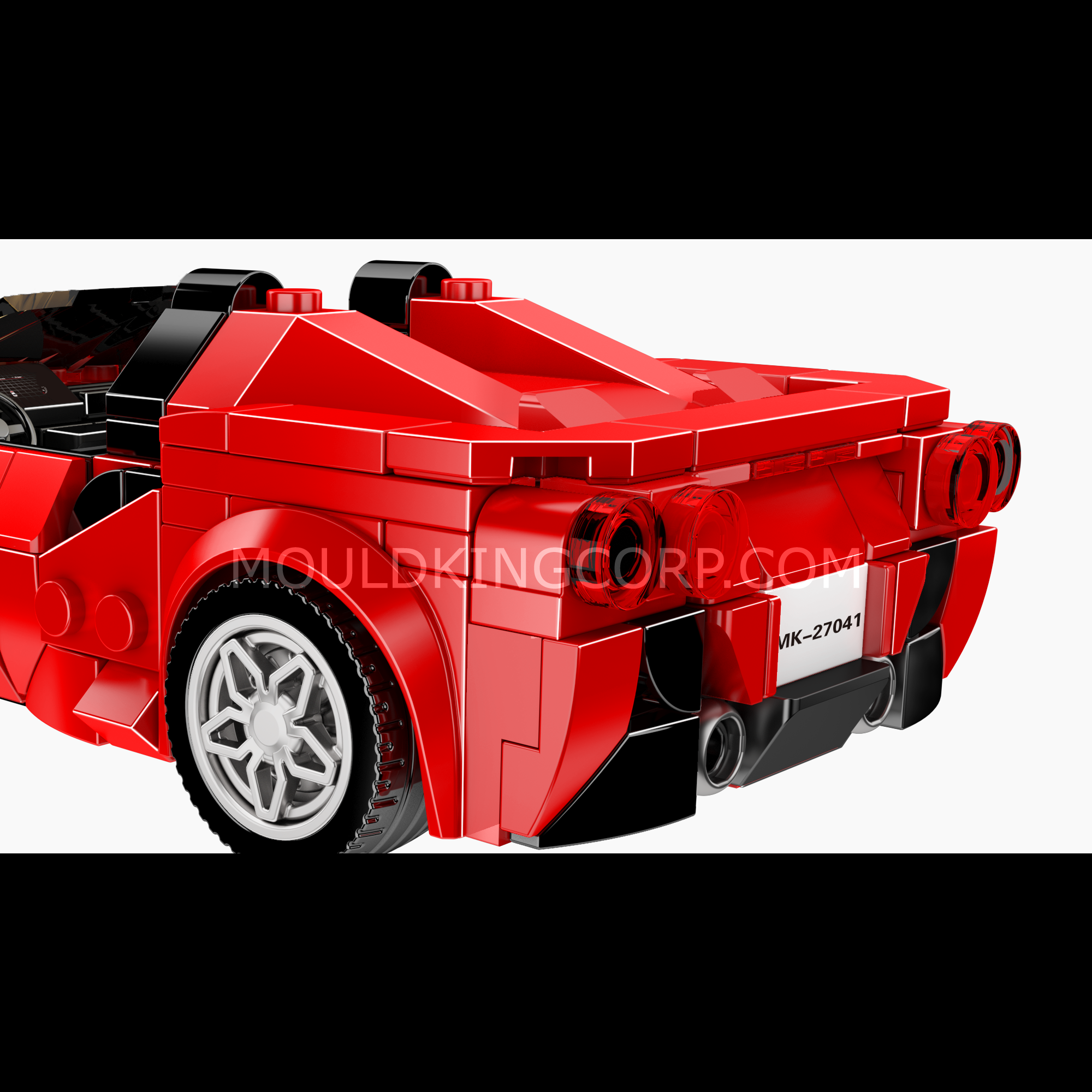 27041 F8 Supercar Model Building Set | 332 PCS - Image 5 of 6 | TheBrickTube