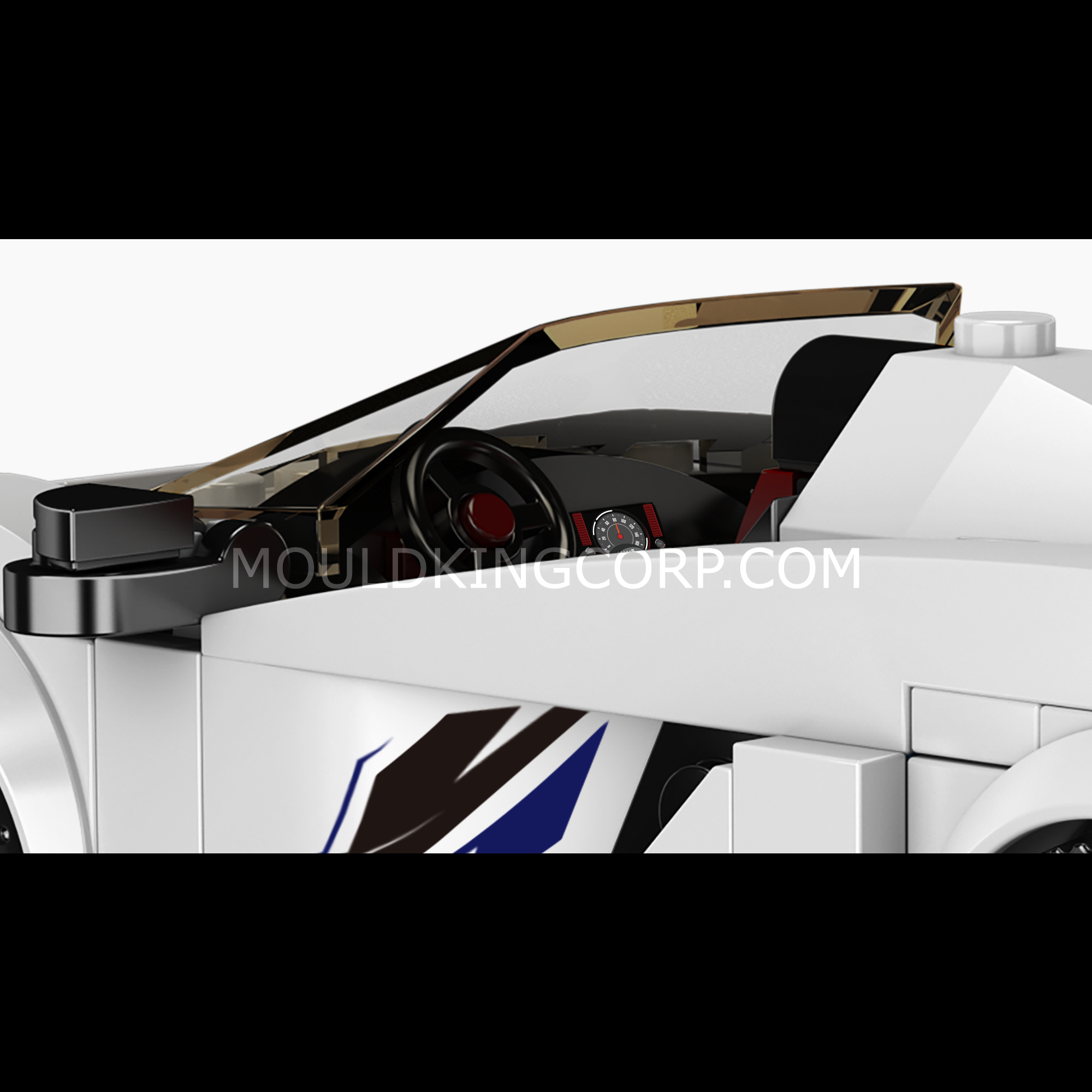 27043 650S Spider Super Car Model Building Set | 352 PCS - Image 2 of 6 | TheBrickTube