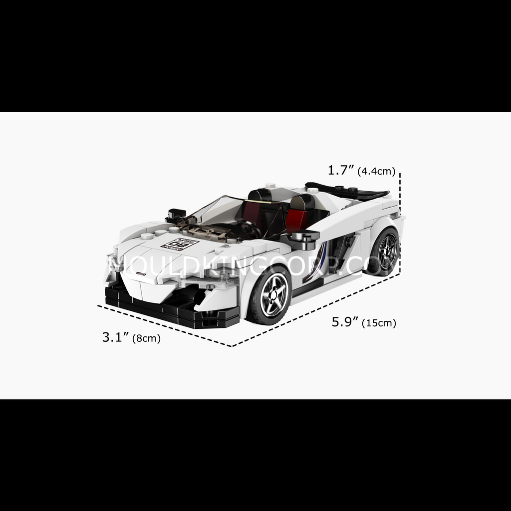 27043 650S Spider Super Car Model Building Set | 352 PCS - Image 6 of 6 | TheBrickTube