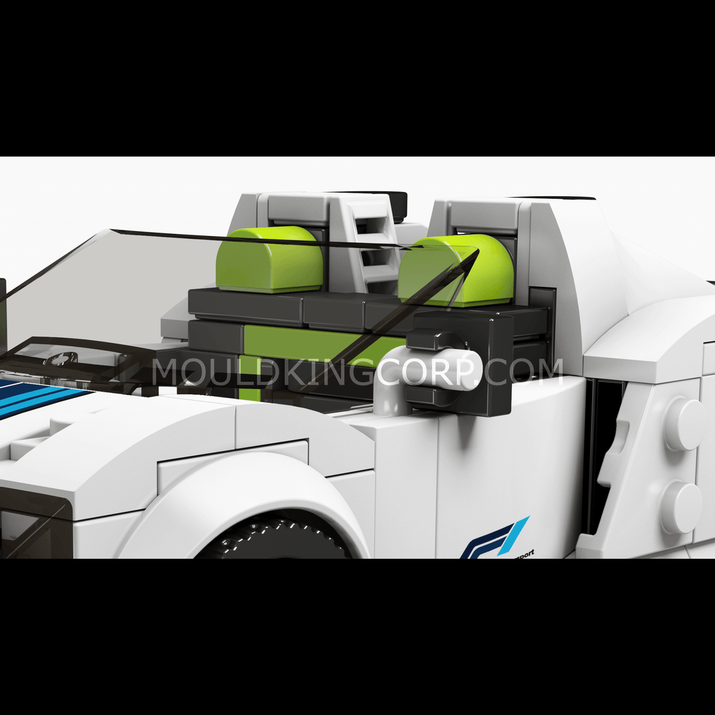 27044 PORSHA 918 Car Model Building Set | 338 PCS - Image 4 of 6 | TheBrickTube