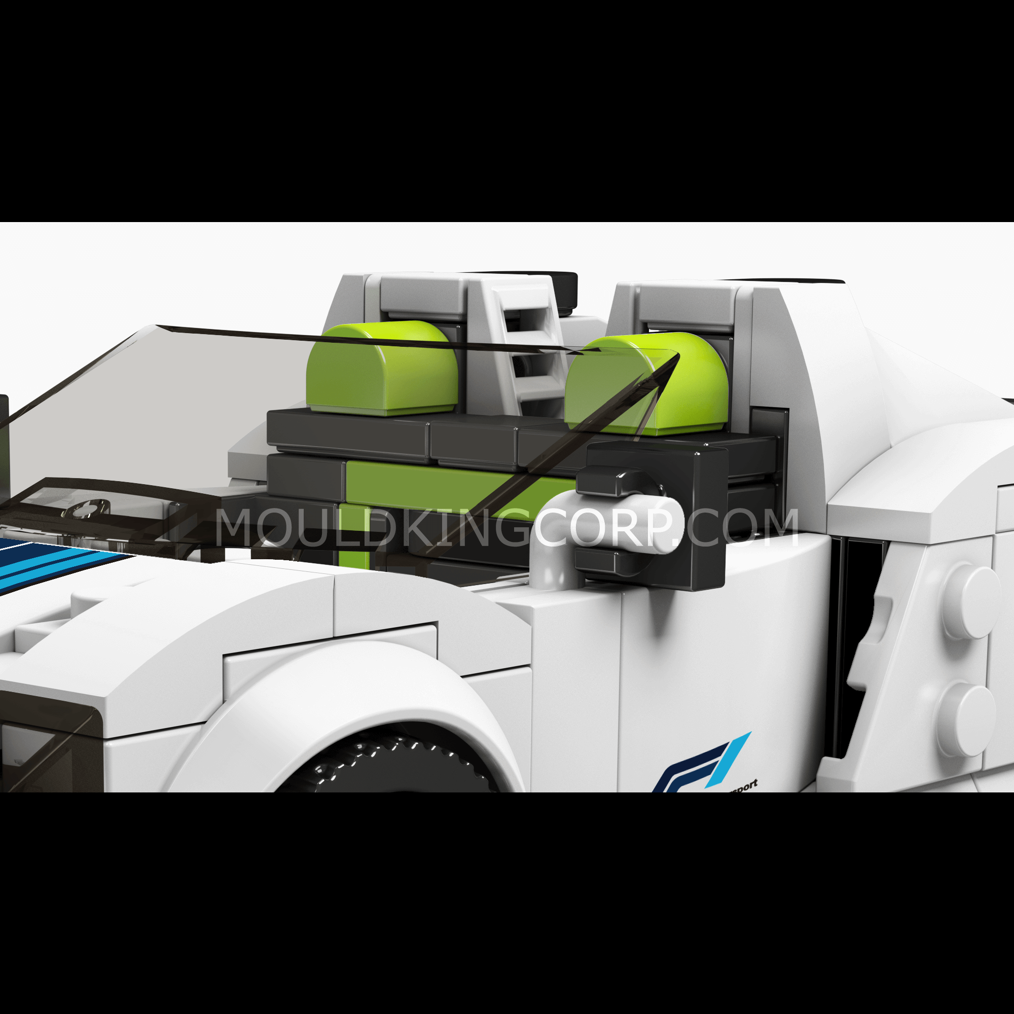 27044 PORSHA 918 Car Model Building Set | 338 PCS - Image 4 of 6 | TheBrickTube