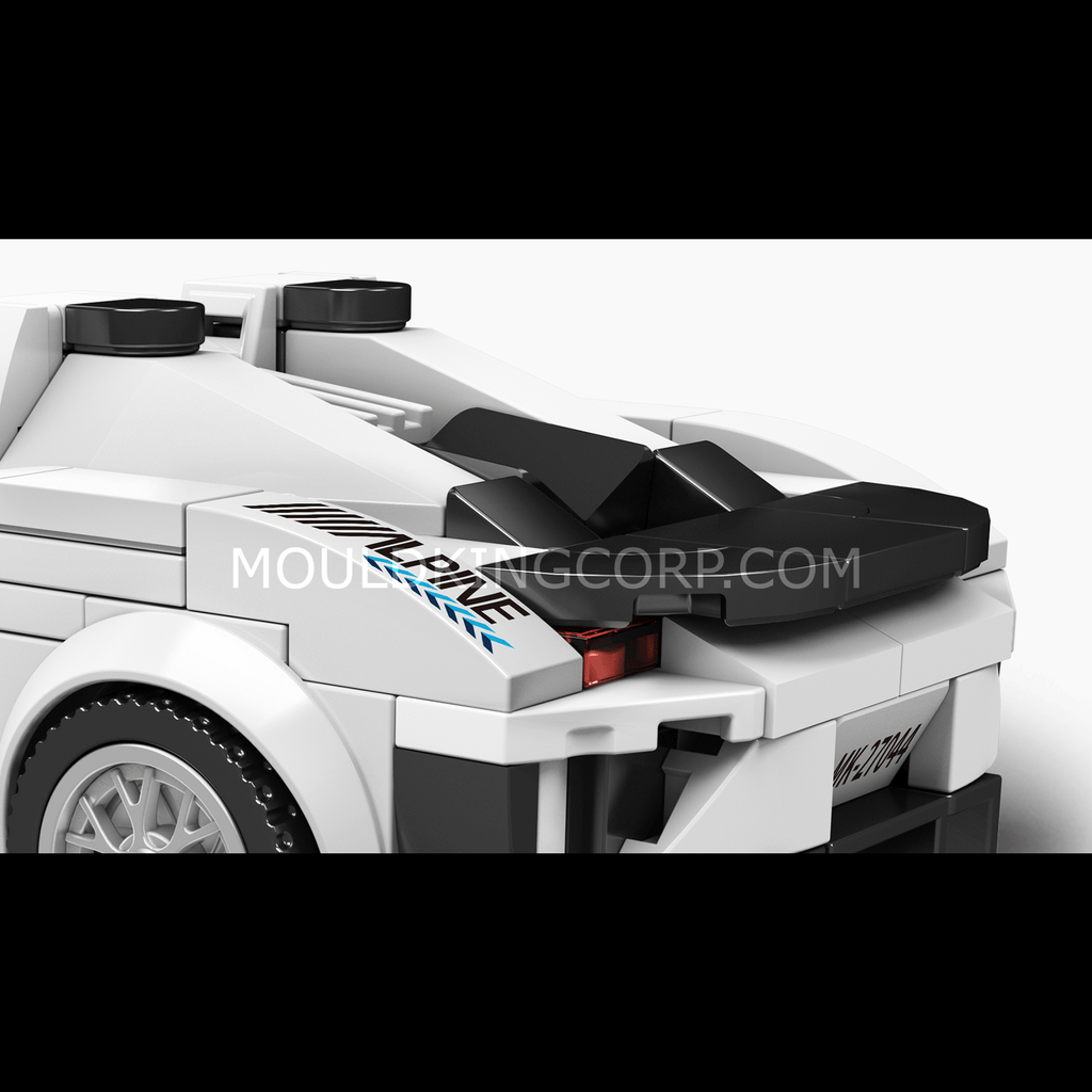 27044 PORSHA 918 Car Model Building Set | 338 PCS - Image 5 of 6 | TheBrickTube