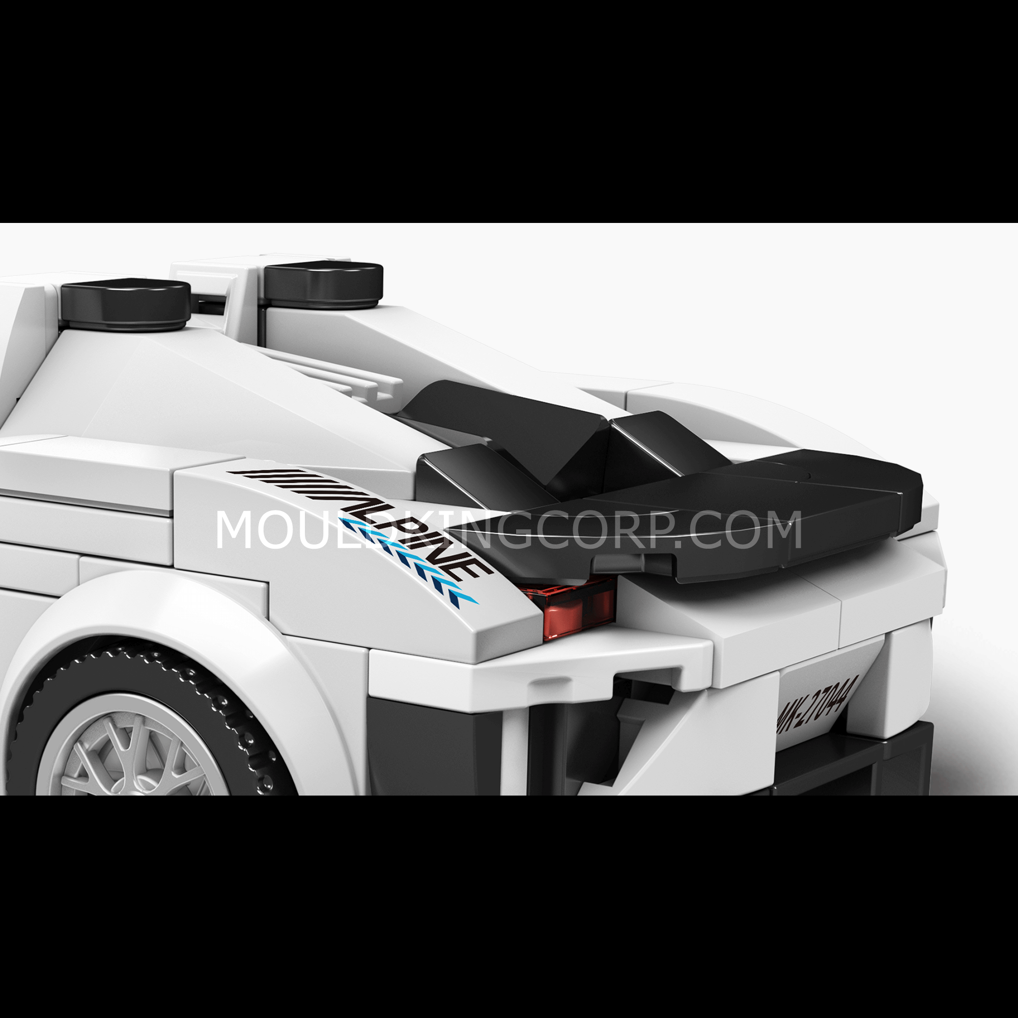 27044 PORSHA 918 Car Model Building Set | 338 PCS - Image 5 of 6 | TheBrickTube