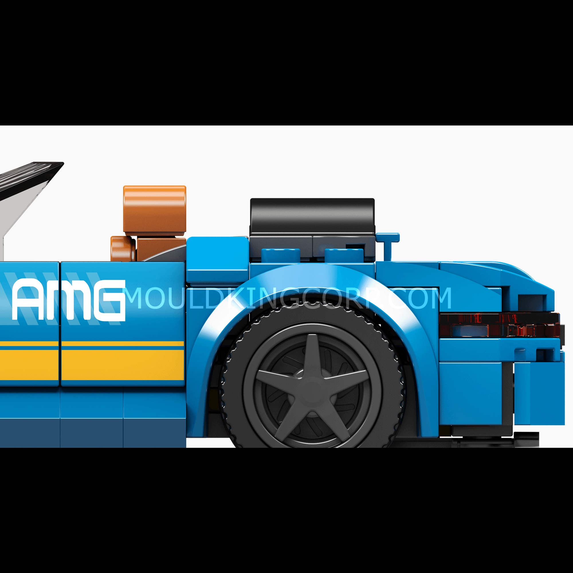 27045 AMG GTC Convertible Car Model Building Set | 336 PCS - Image 3 of 6 | TheBrickTube