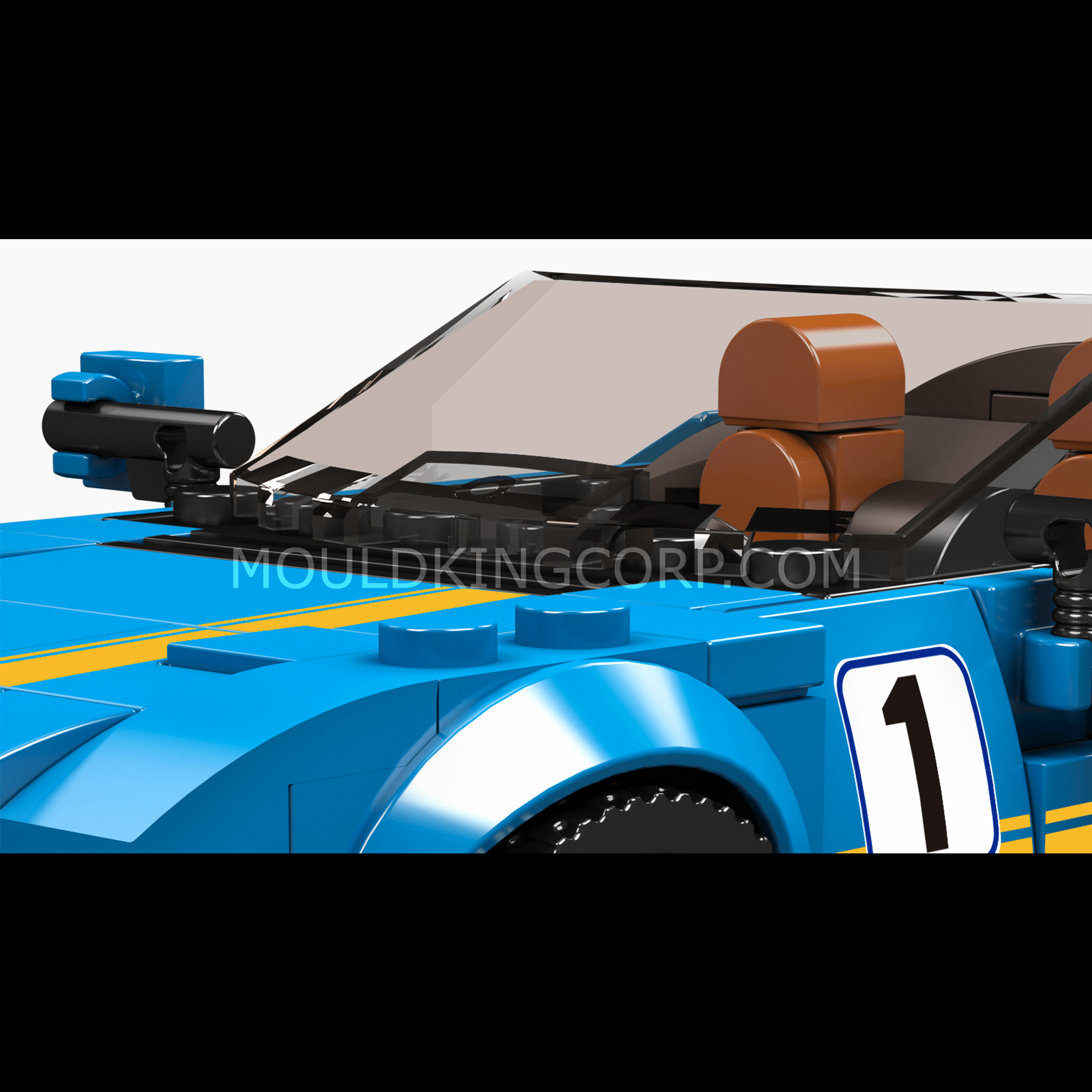 27045 AMG GTC Convertible Car Model Building Set | 336 PCS - Image 4 of 6 | TheBrickTube