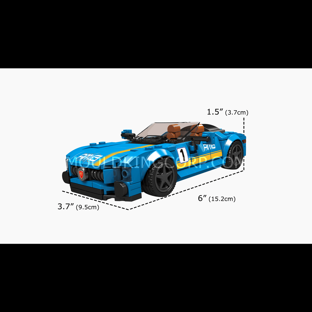 27045 AMG GTC Convertible Car Model Building Set | 336 PCS - Image 6 of 6 | TheBrickTube