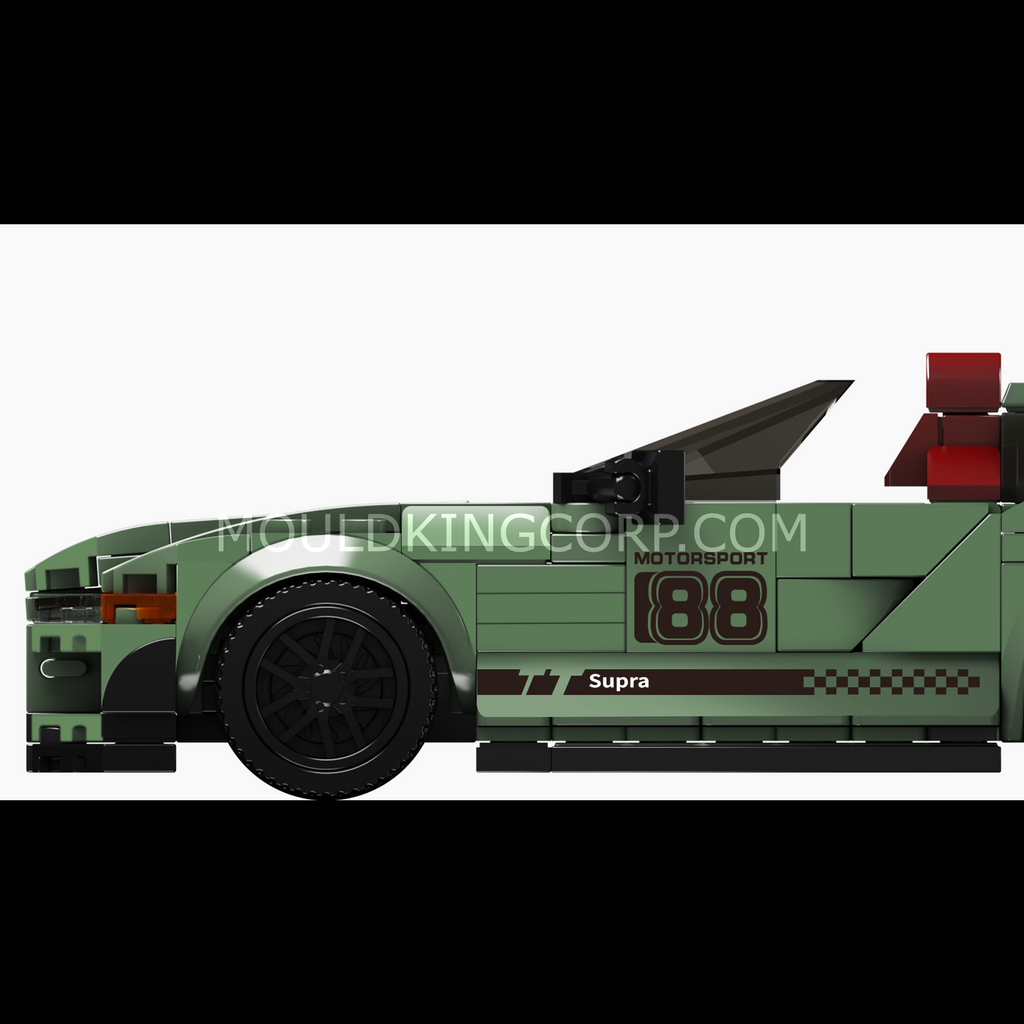 27046 Supra Convertible Car Model Building Set | 348 Pcs - Image 3 of 6 | TheBrickTube