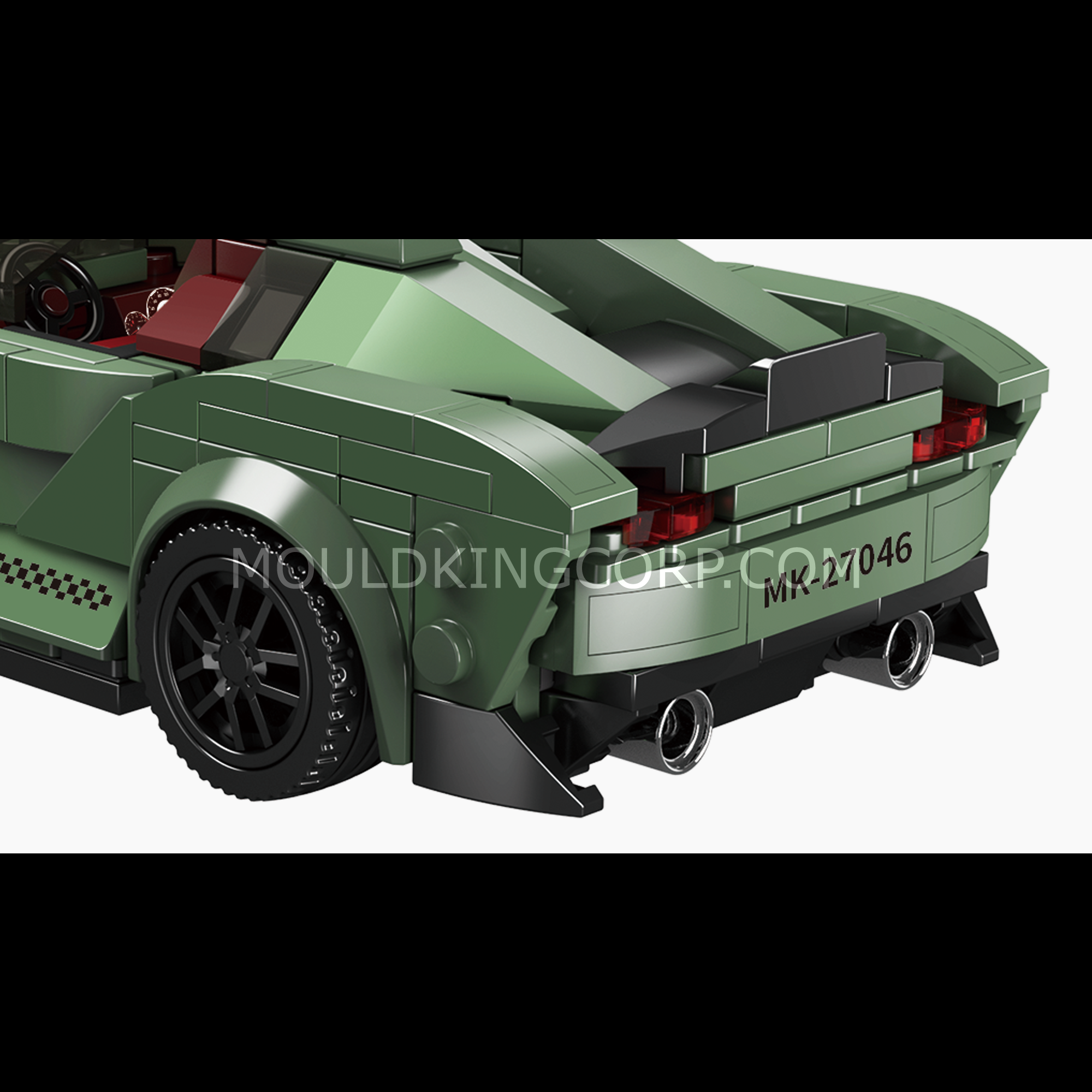 27046 Supra Convertible Car Model Building Set | 348 Pcs - Image 5 of 6 | TheBrickTube