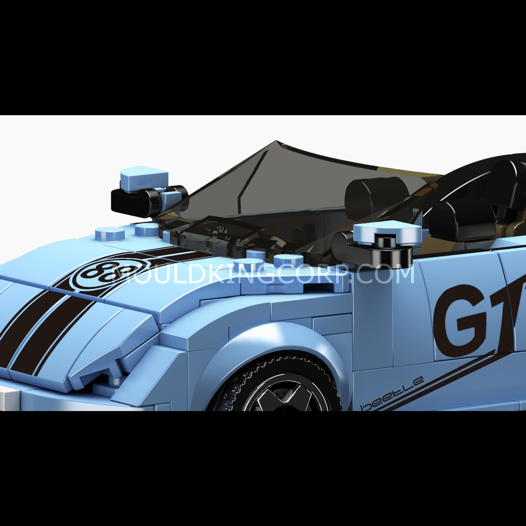 27047 VW Beetle GT Car Model Building Set | 298 Pcs - Image 4 of 6 | TheBrickTube
