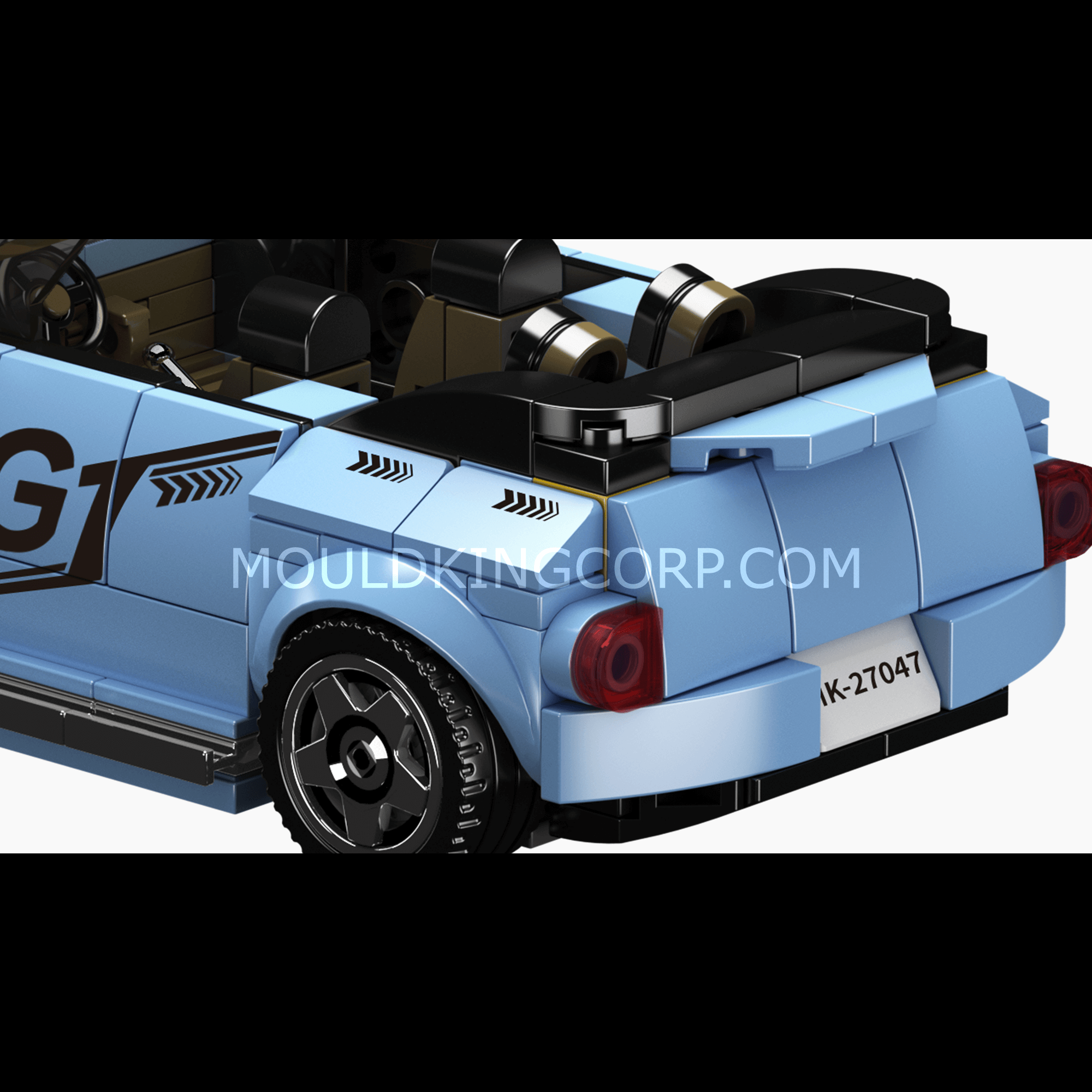 27047 VW Beetle GT Car Model Building Set | 298 Pcs - Image 5 of 6 | TheBrickTube