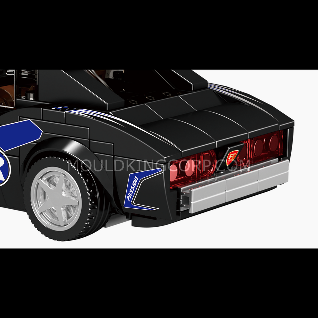 27049 Charger RT NARC Car Building Set | 346 Pcs - Image 5 of 6 | TheBrickTube