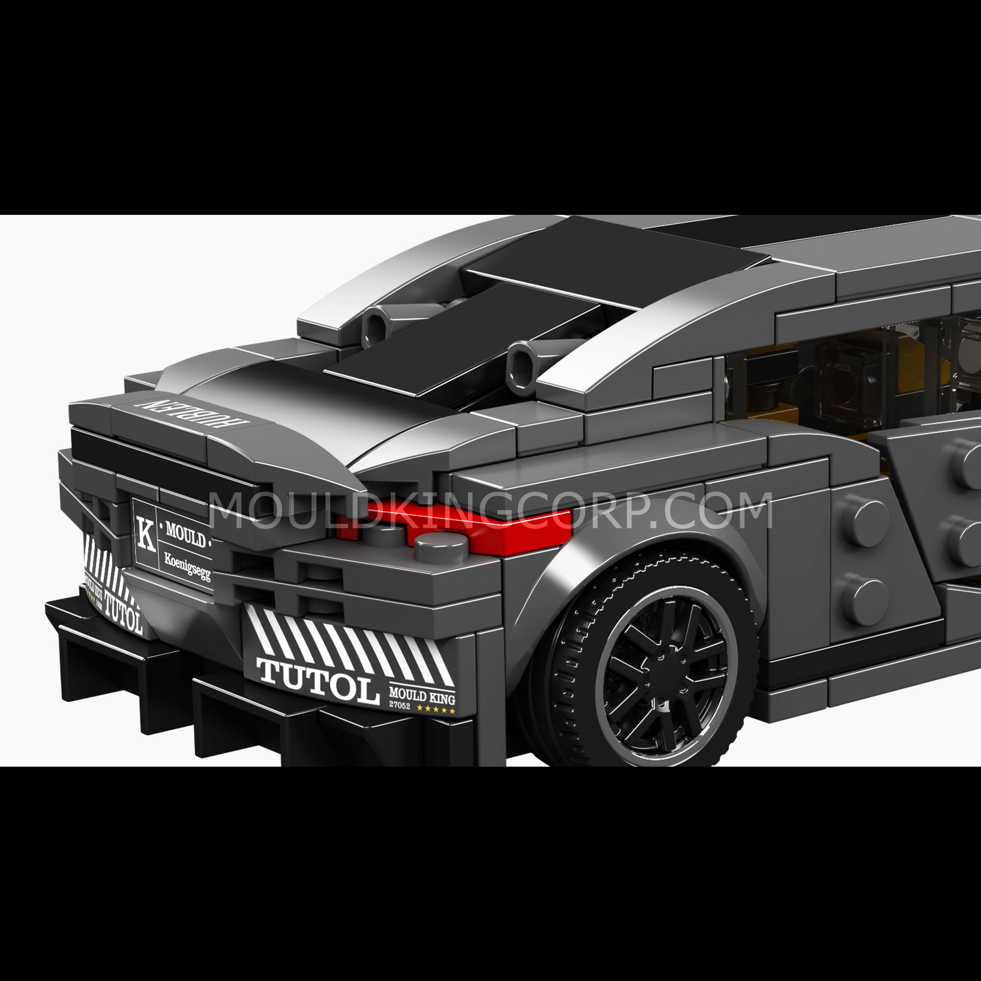 27052 Koenigsegg Race Car Building Set | 386 Pcs - Image 5 of 6 | TheBrickTube