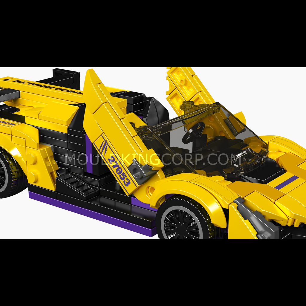 27053 Lambo Veneno Hypercar Buildng Set | 365 Pcs | Building Blocks Set - Image 3 of 6 | TheBrickTube