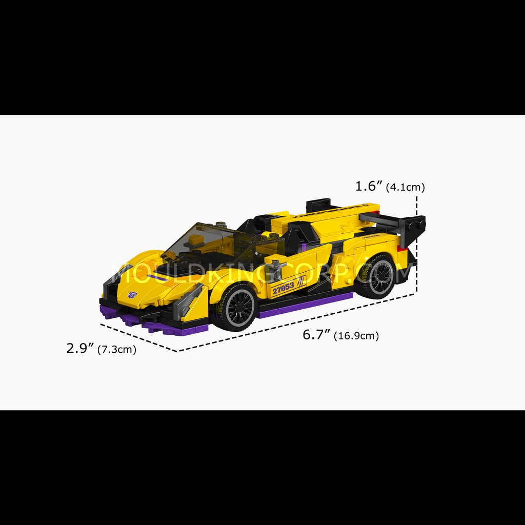 27053 Lambo Veneno Hypercar Buildng Set | 365 Pcs | Building Blocks Set - Image 6 of 6 | TheBrickTube