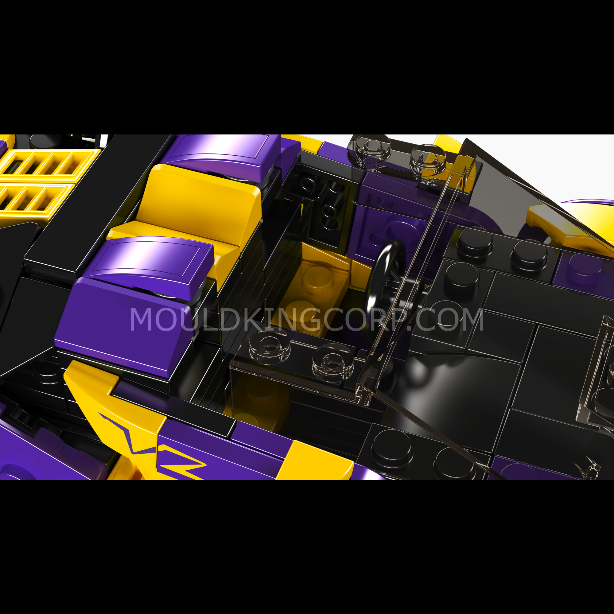 27054 Centennial Bull Supercar Building Set | 344 Pcs - Image 2 of 6 | TheBrickTube