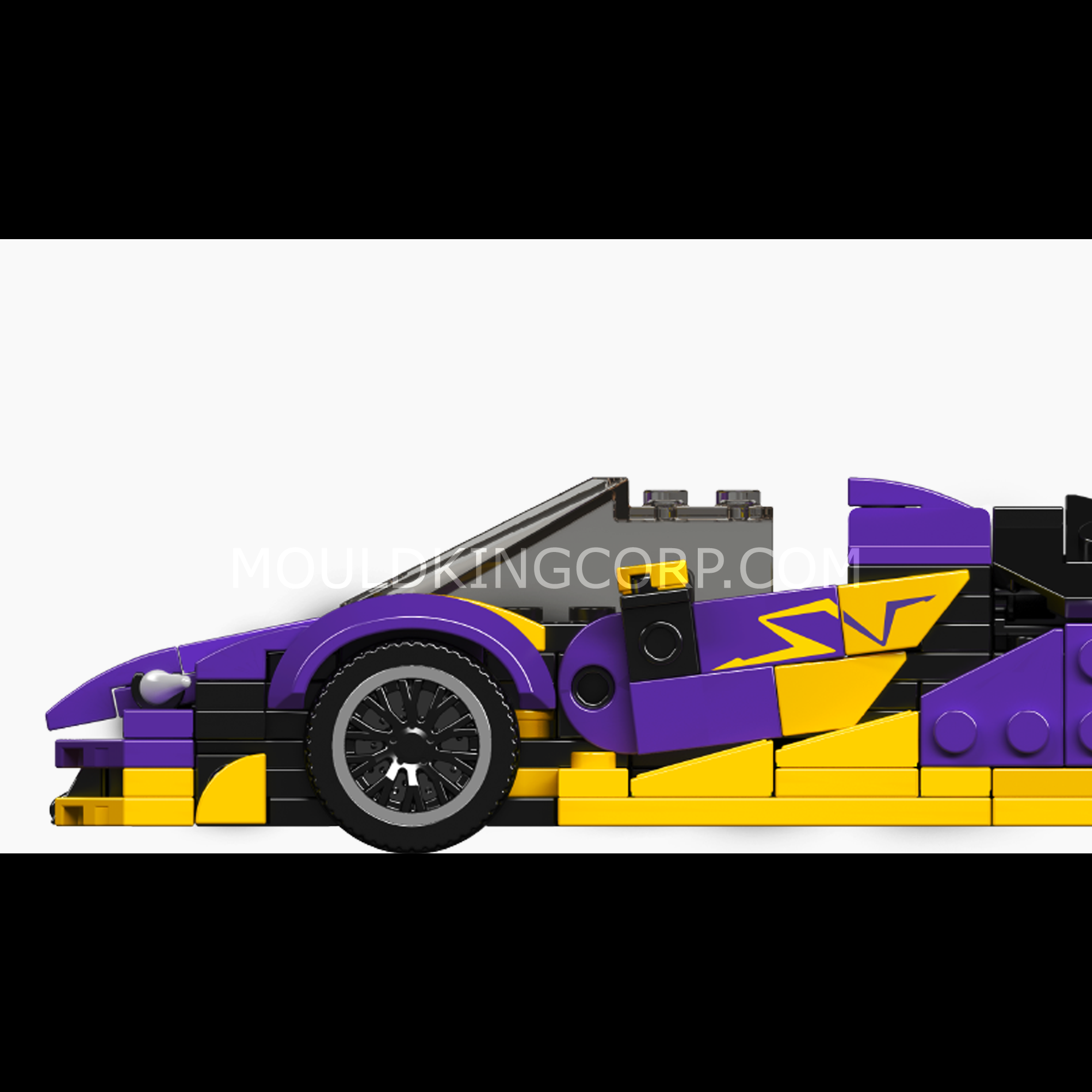 27054 Centennial Bull Supercar Building Set | 344 Pcs - Image 3 of 6 | TheBrickTube