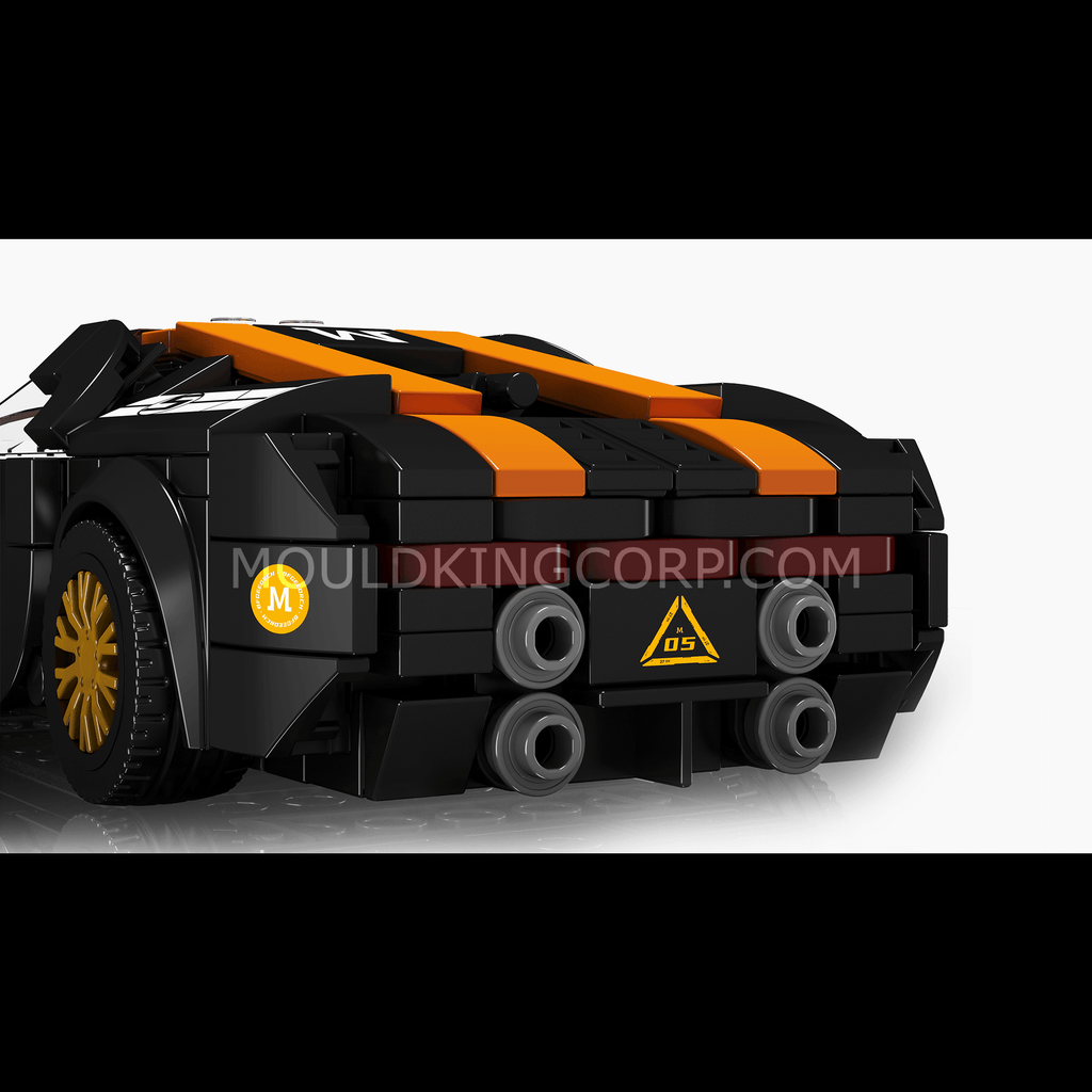 27055 Chiron 300+ Supercar Building Set | 386 Pcs - Image 4 of 6 | TheBrickTube