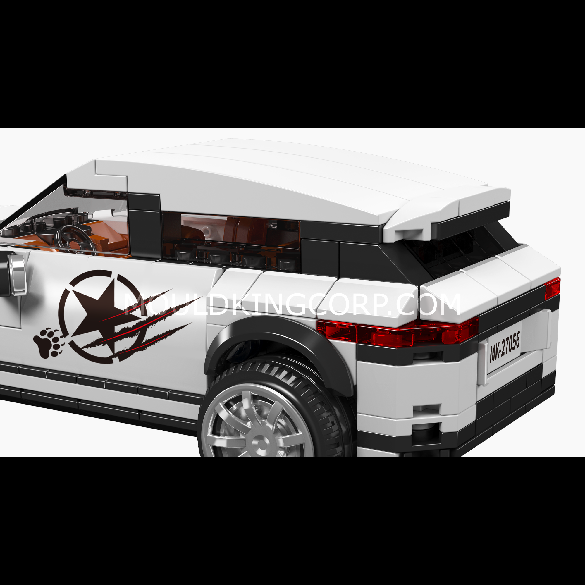 27056 Evoque SUV Car Building Set | 402 Pcs - Image 5 of 6 | TheBrickTube
