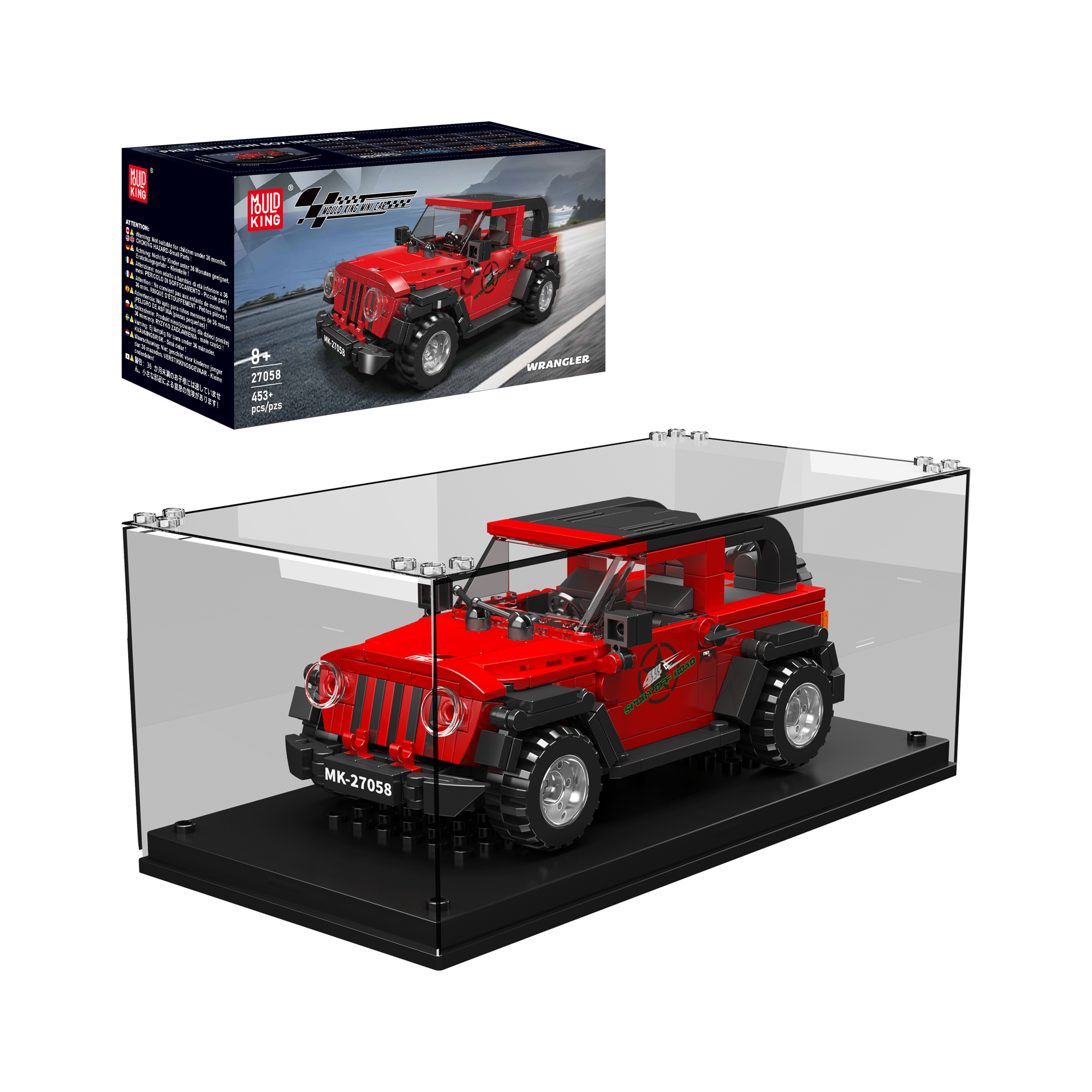 27058 Wrangler Off-road Vehicle Building Set | 414 Pcs - Main Image | TheBrickTube