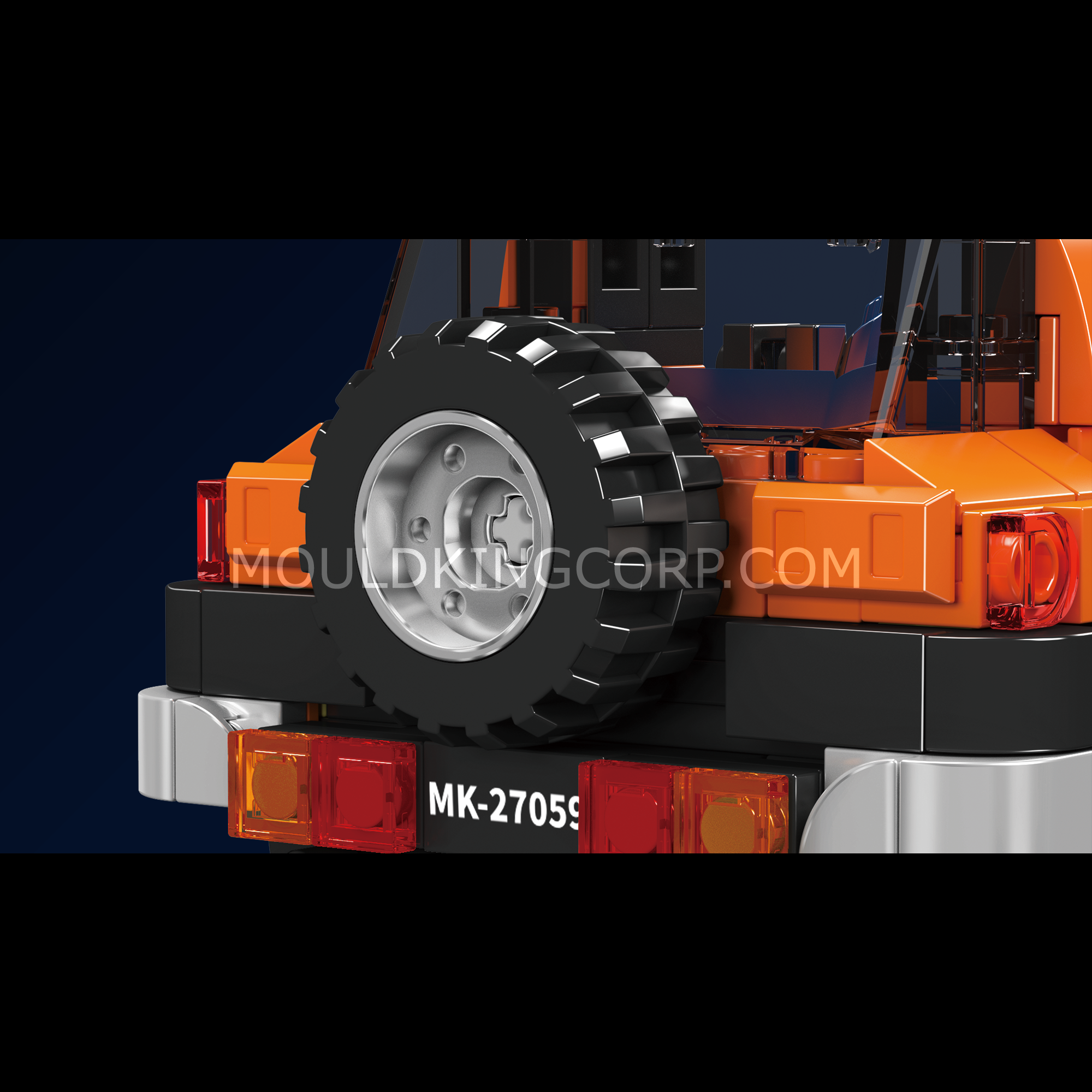 27059 FJ Cruiser SUV Building Set | 414 Pcs - Image 3 of 6 | TheBrickTube