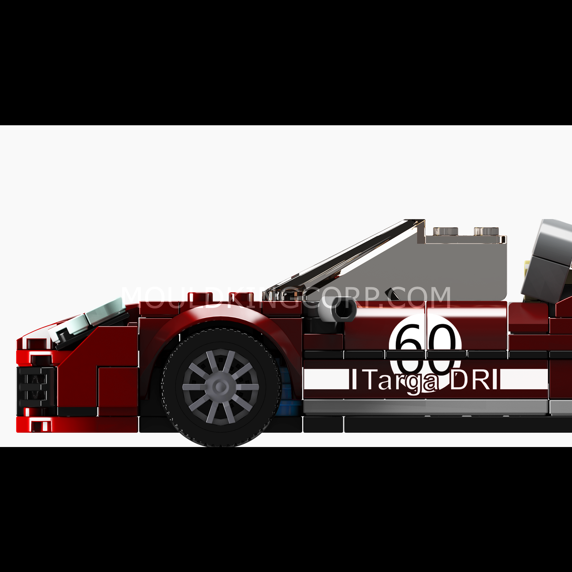 27060 911 Targo Supercar Building Set | 262 Pcs - Image 4 of 6 | TheBrickTube