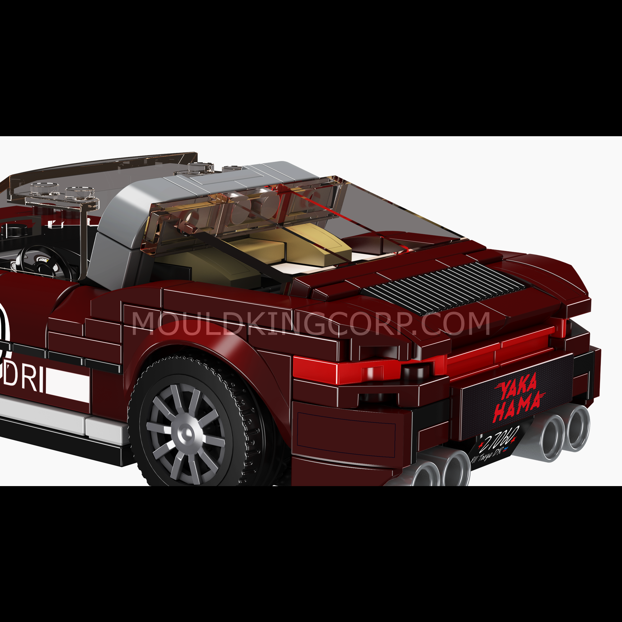 27060 911 Targo Supercar Building Set | 262 Pcs - Image 5 of 6 | TheBrickTube