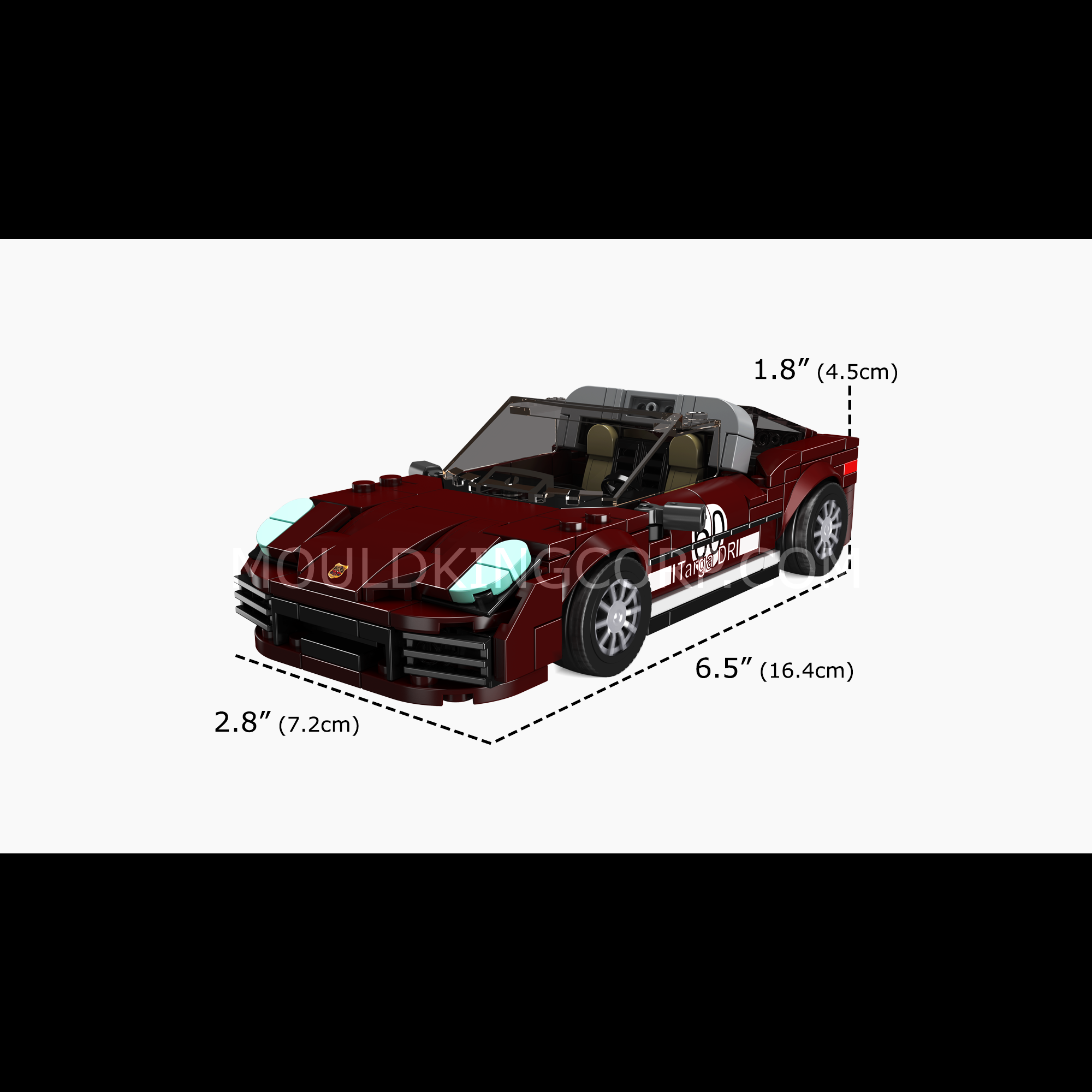 27060 911 Targo Supercar Building Set | 262 Pcs - Image 6 of 6 | TheBrickTube