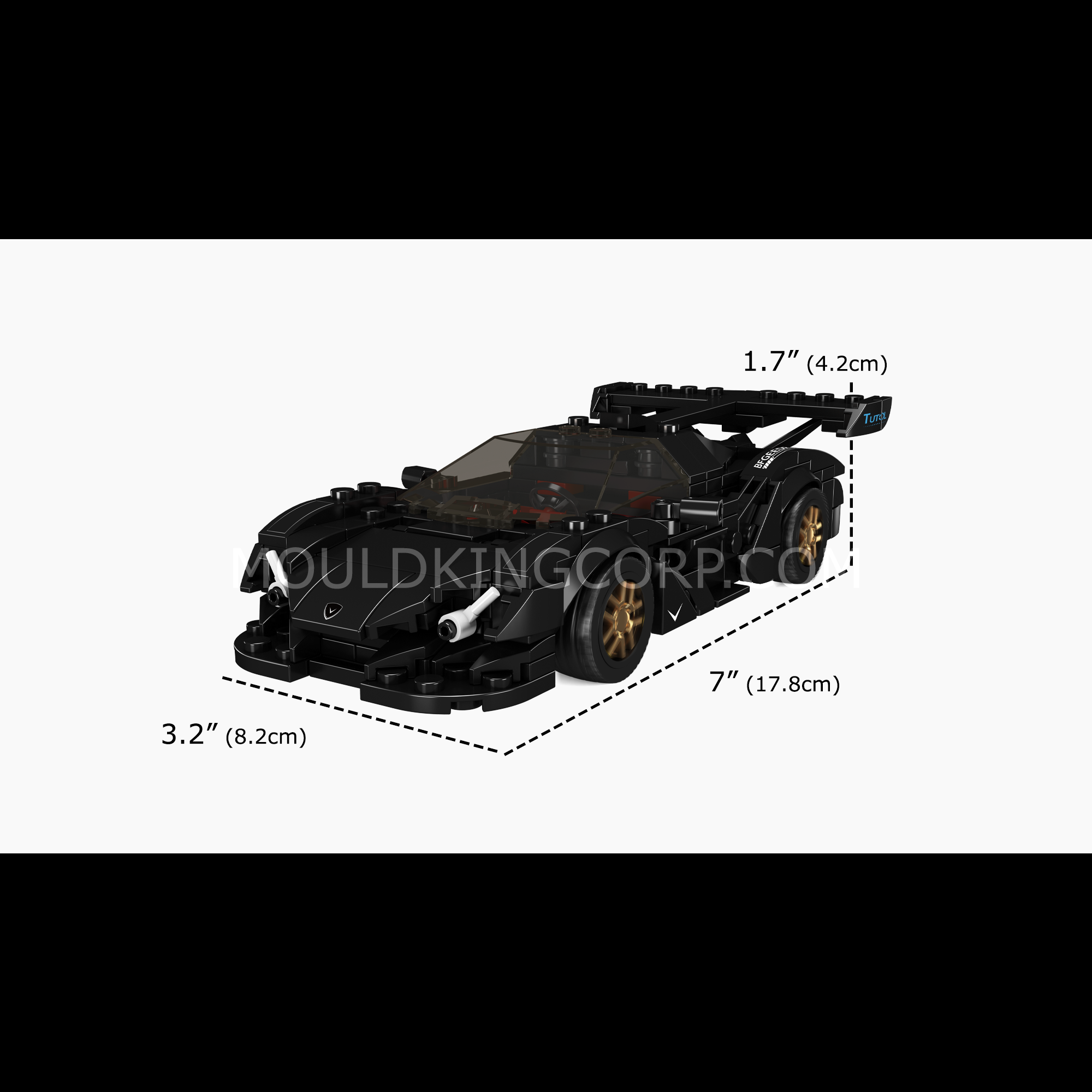 27061 Apollo IE Supercar Model Building Set | 325 Pcs - Image 6 of 6 | TheBrickTube