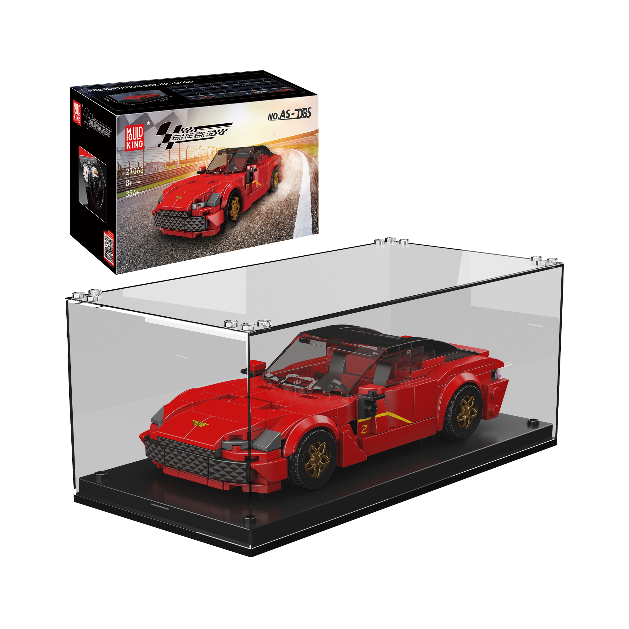 27063 Aston DBS Coupe Car Building Set | 354 Pcs - Main Image | TheBrickTube