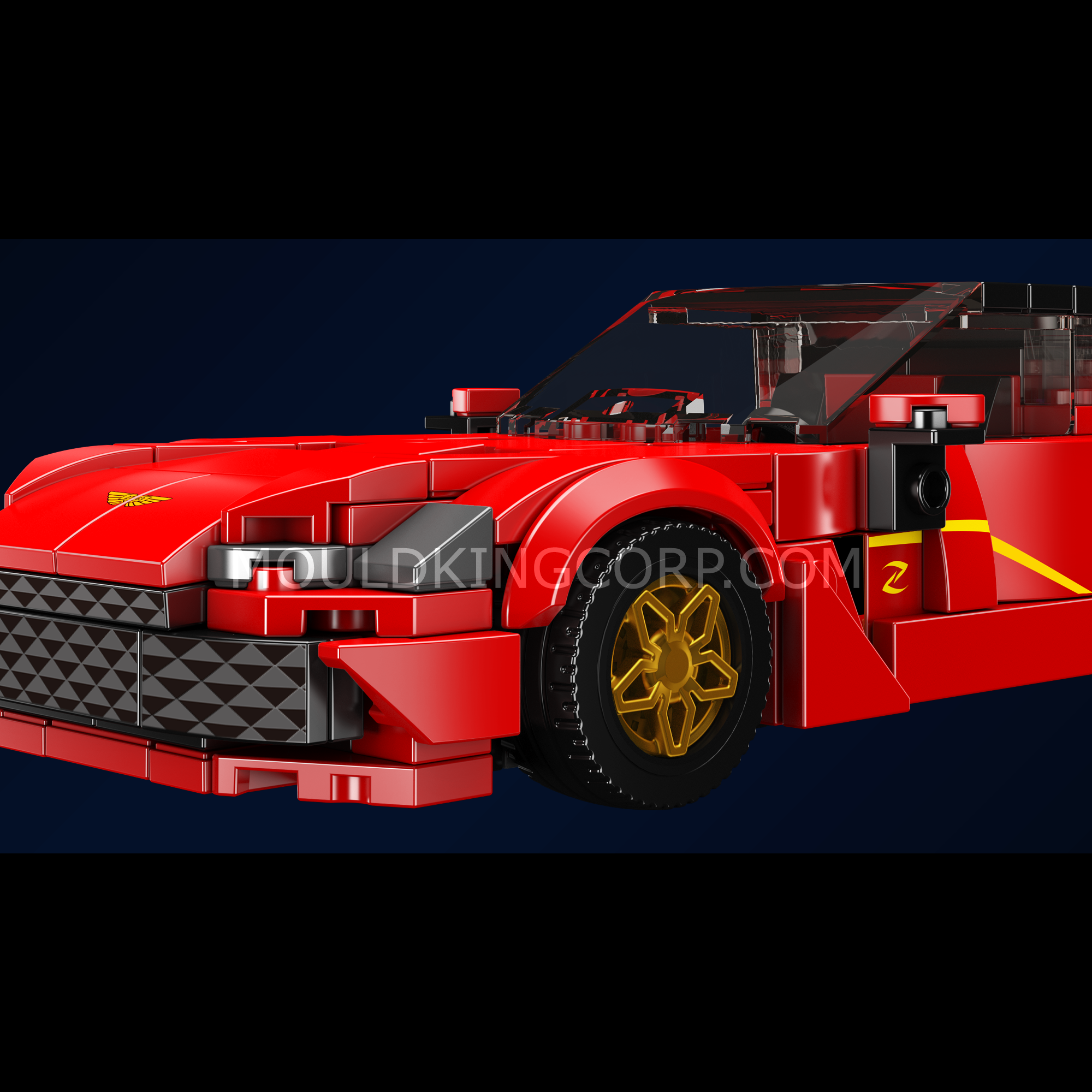 27063 Aston DBS Coupe Car Building Set | 354 Pcs - Image 3 of 6 | TheBrickTube