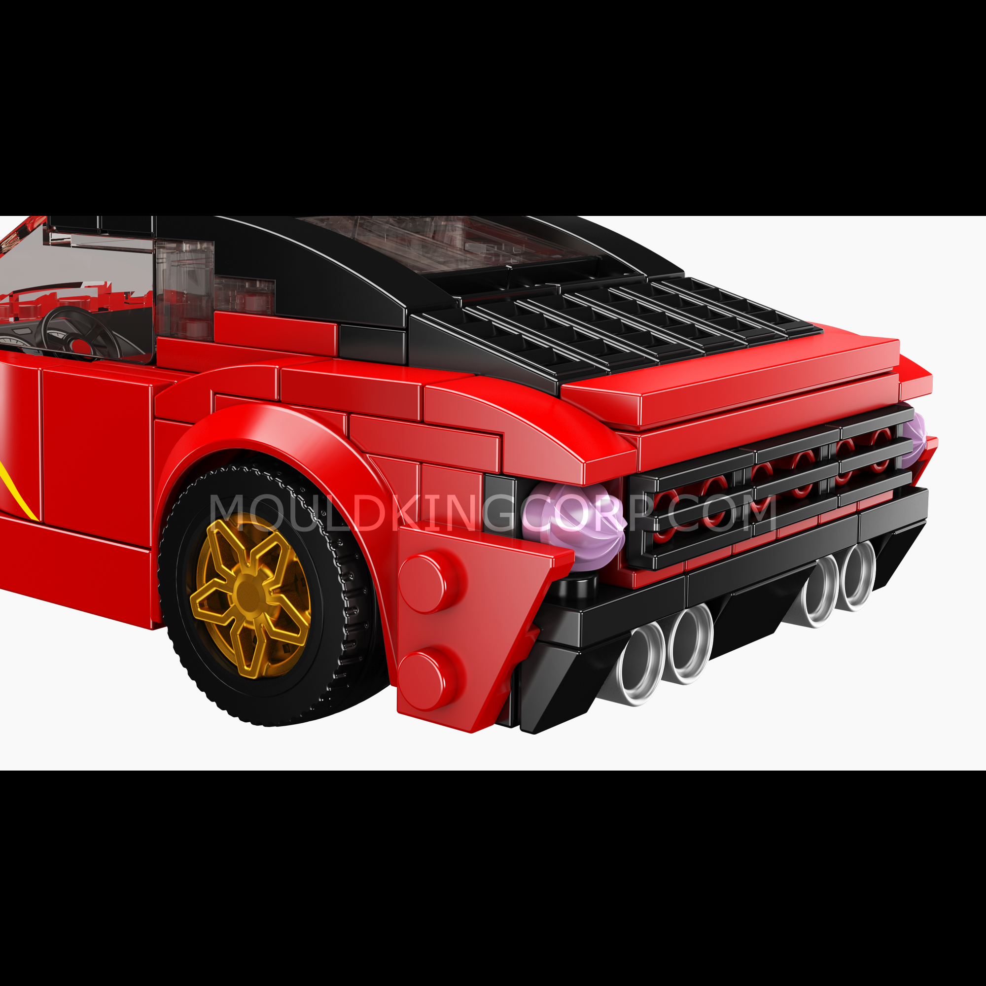 27063 Aston DBS Coupe Car Building Set | 354 Pcs - Image 5 of 6 | TheBrickTube