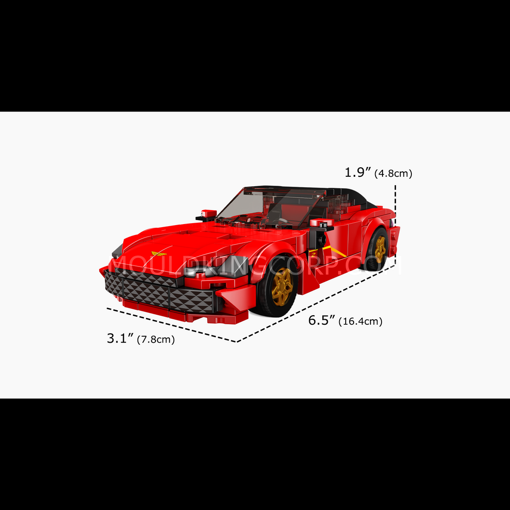 27063 Aston DBS Coupe Car Building Set | 354 Pcs - Image 6 of 6 | TheBrickTube