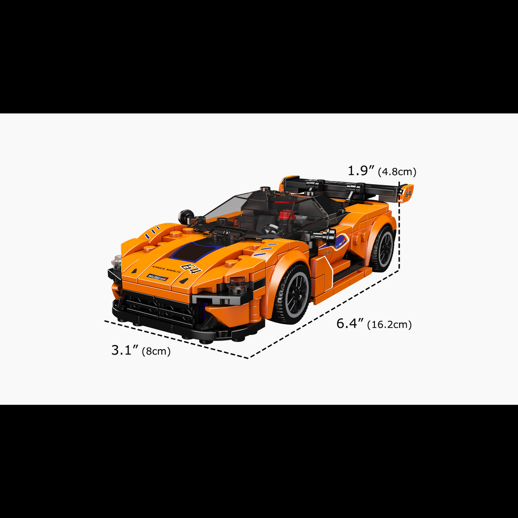 27064 720S GT3 Sports Car Building Set | 382 Pcs - Image 6 of 6 | TheBrickTube