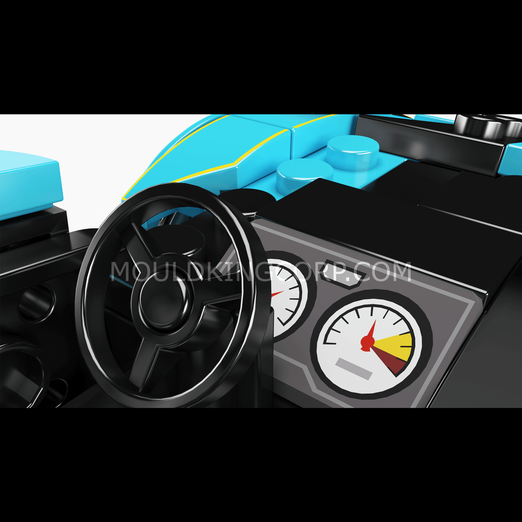 27065 Essenza SCV12 Super Car Model Building Set | 383 Pcs - Image 3 of 6 | TheBrickTube