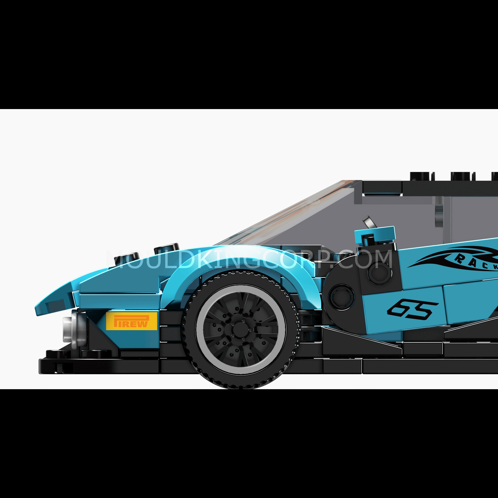 27065 Essenza SCV12 Super Car Model Building Set | 383 Pcs - Image 4 of 6 | TheBrickTube
