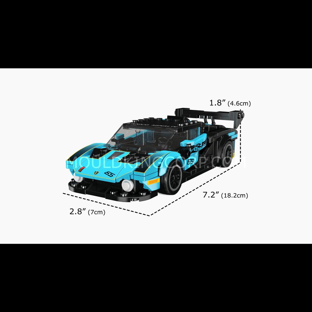 27065 Essenza SCV12 Super Car Model Building Set | 383 Pcs - Image 6 of 6 | TheBrickTube