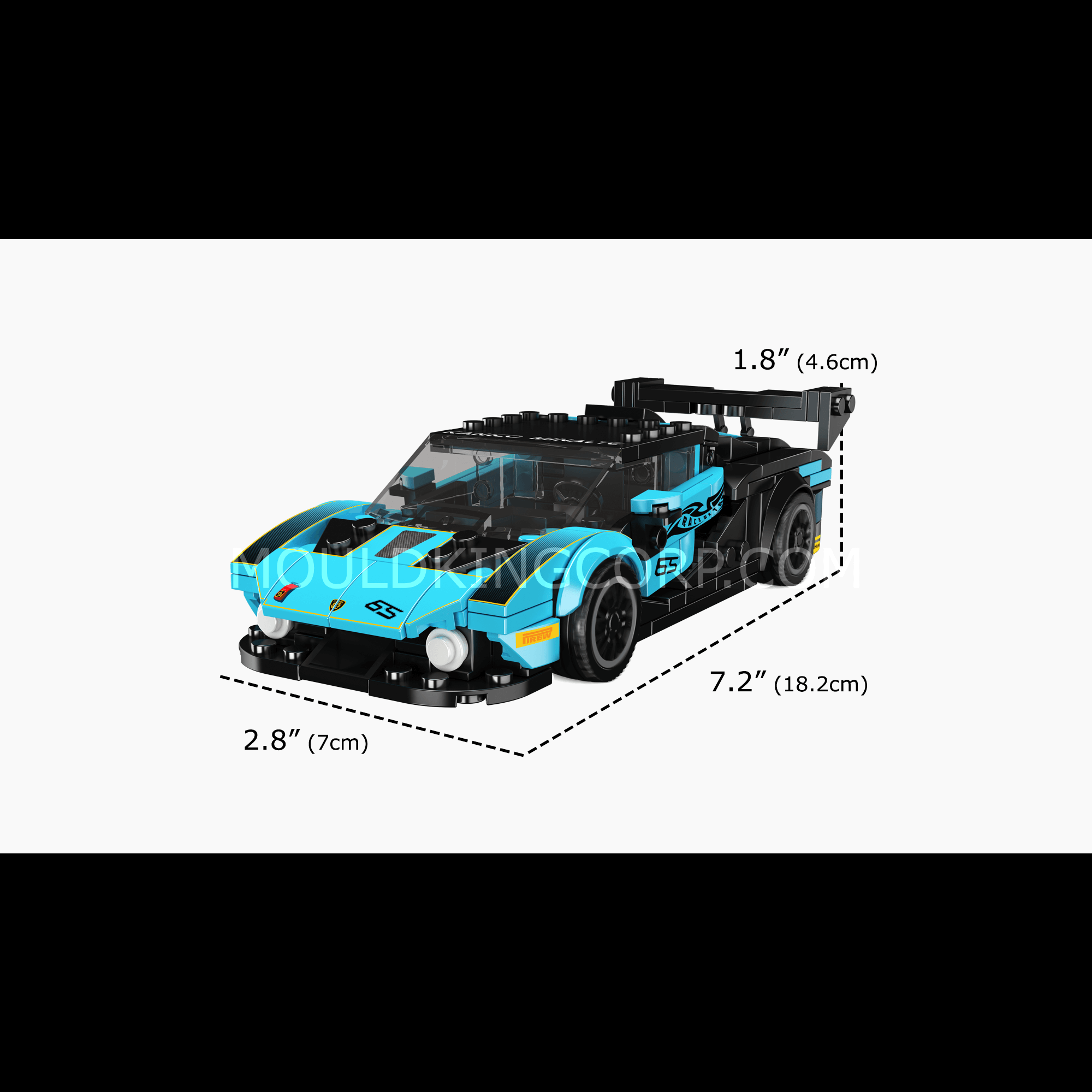 27065 Essenza SCV12 Super Car Model Building Set | 383 Pcs - Image 6 of 6 | TheBrickTube
