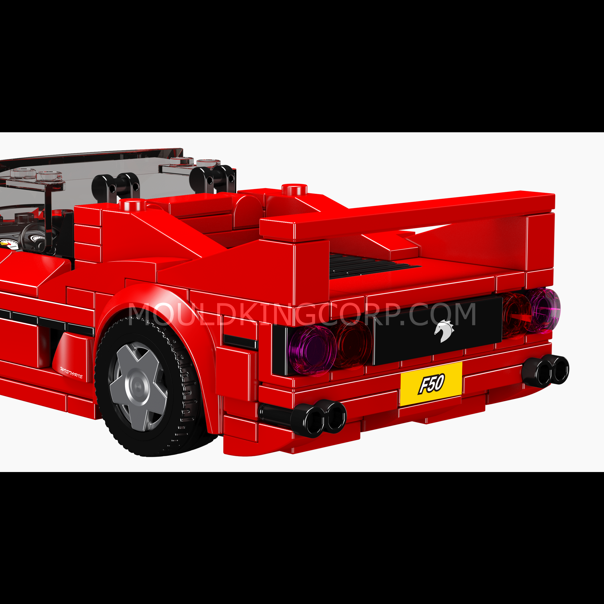 27066 F50 Car Model Building Set | 352 Pcs - Image 5 of 6 | TheBrickTube