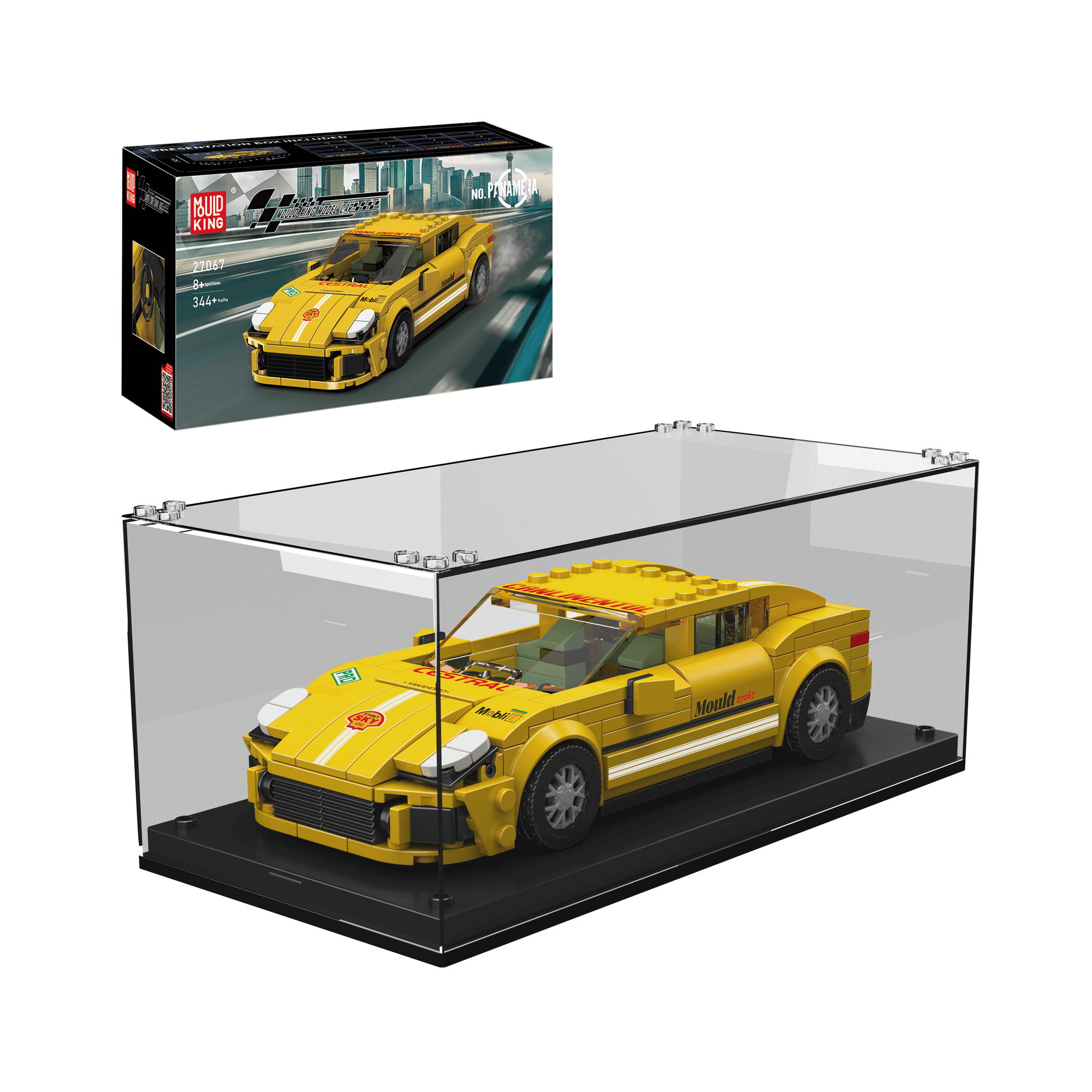 27067 Panamera Car Model Building Set | 344 Pcs - Main Image | TheBrickTube